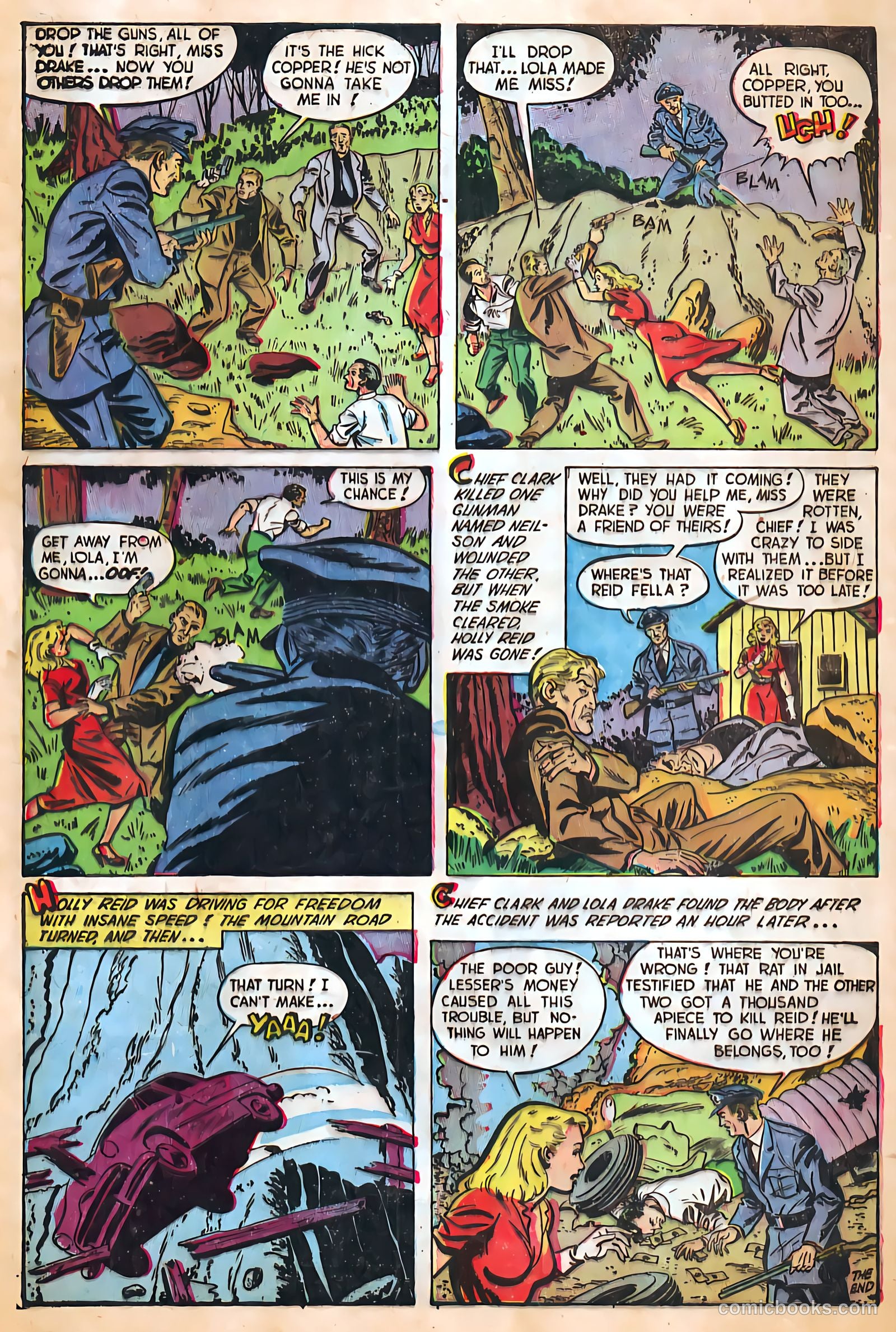 Authentic Police Cases #25 (1953) — page 88 of 101
