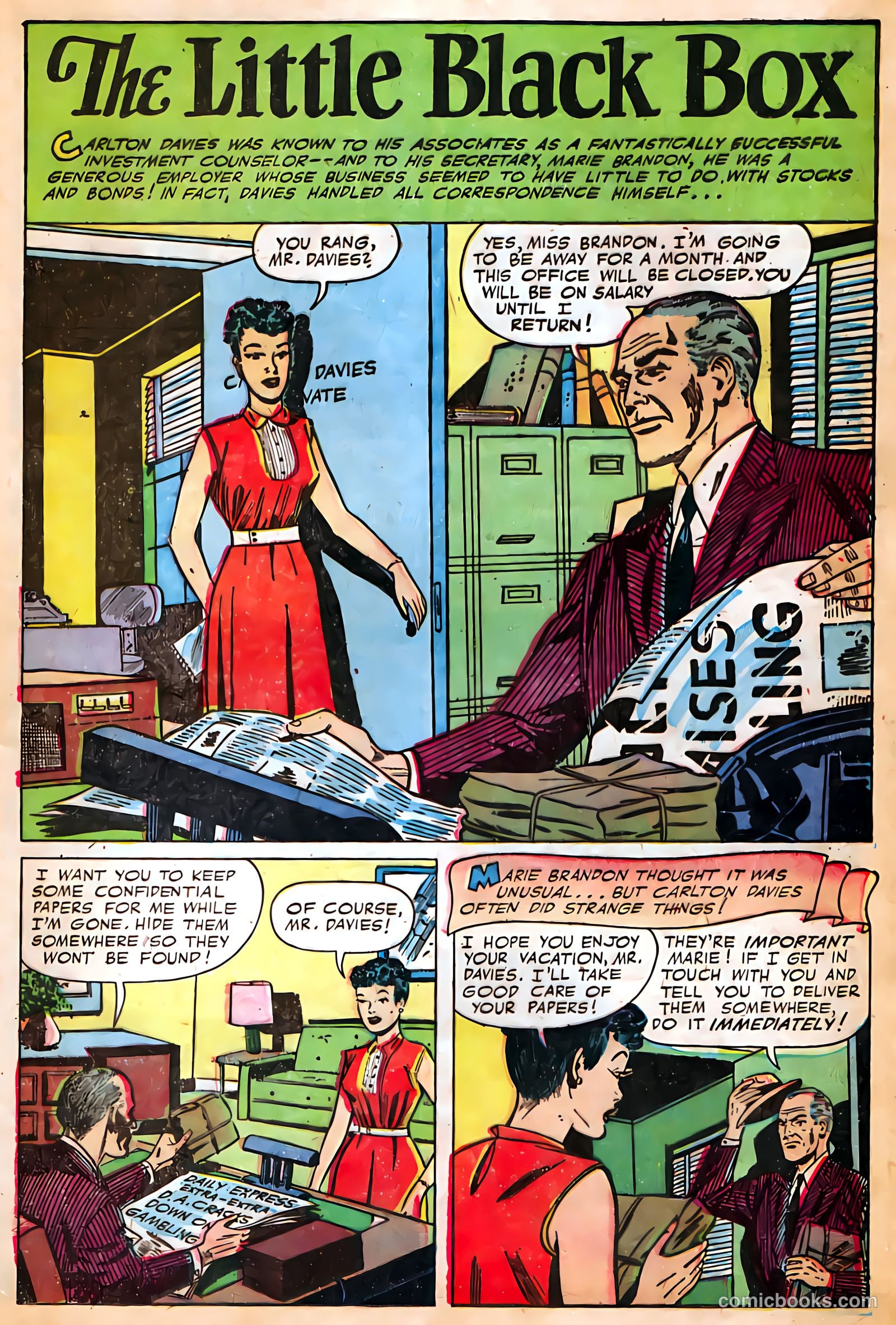 Authentic Police Cases #25 (1953) — page 93 of 101