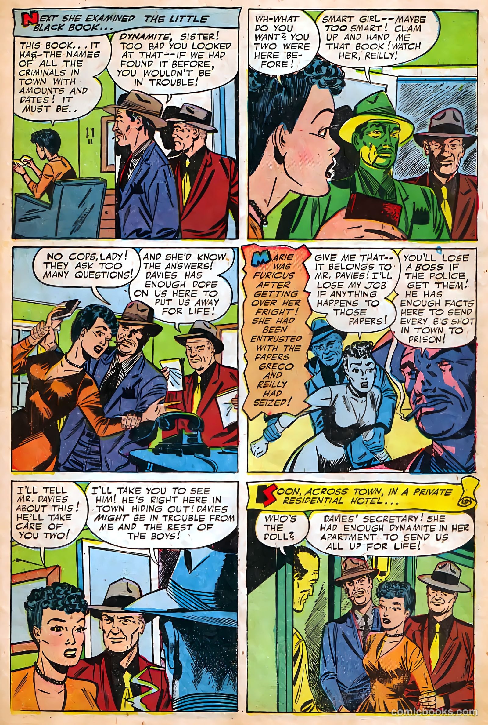 Authentic Police Cases #25 (1953) — page 95 of 101
