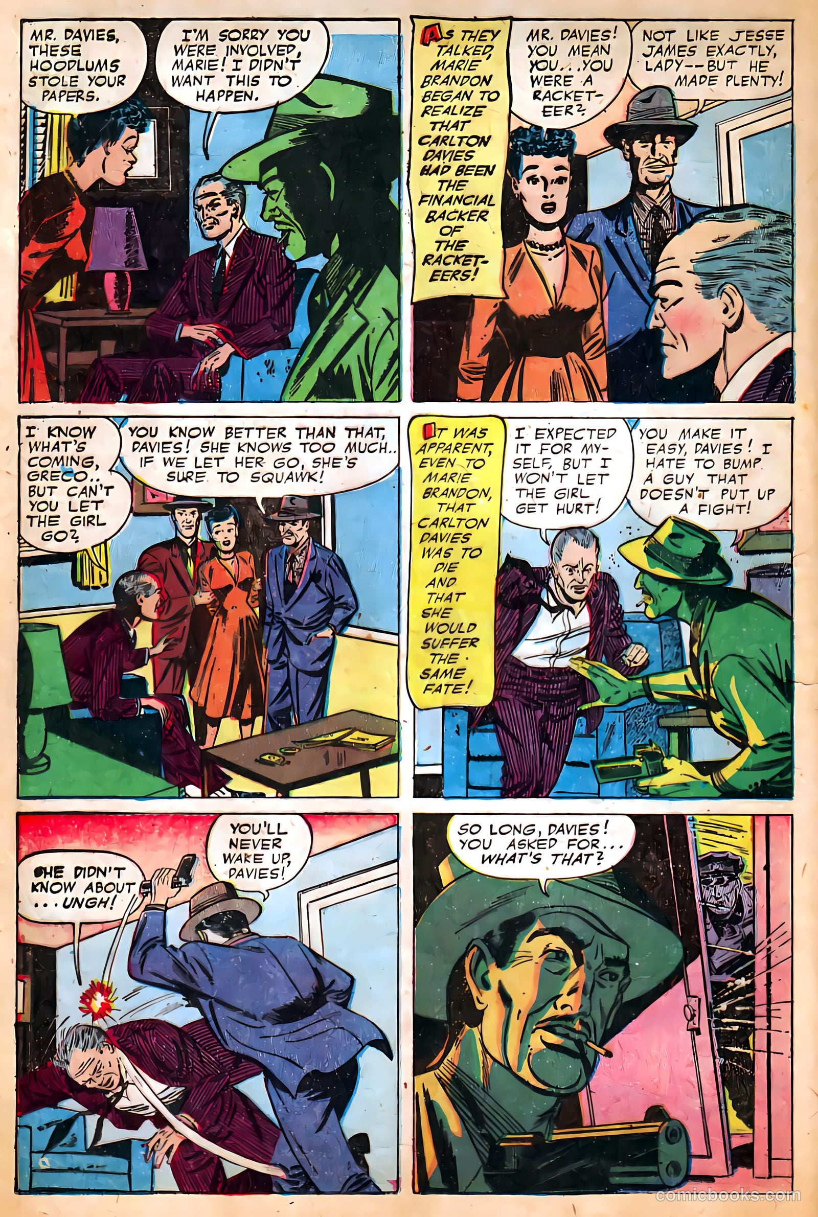 Authentic Police Cases #25 (1953) — page 96 of 101