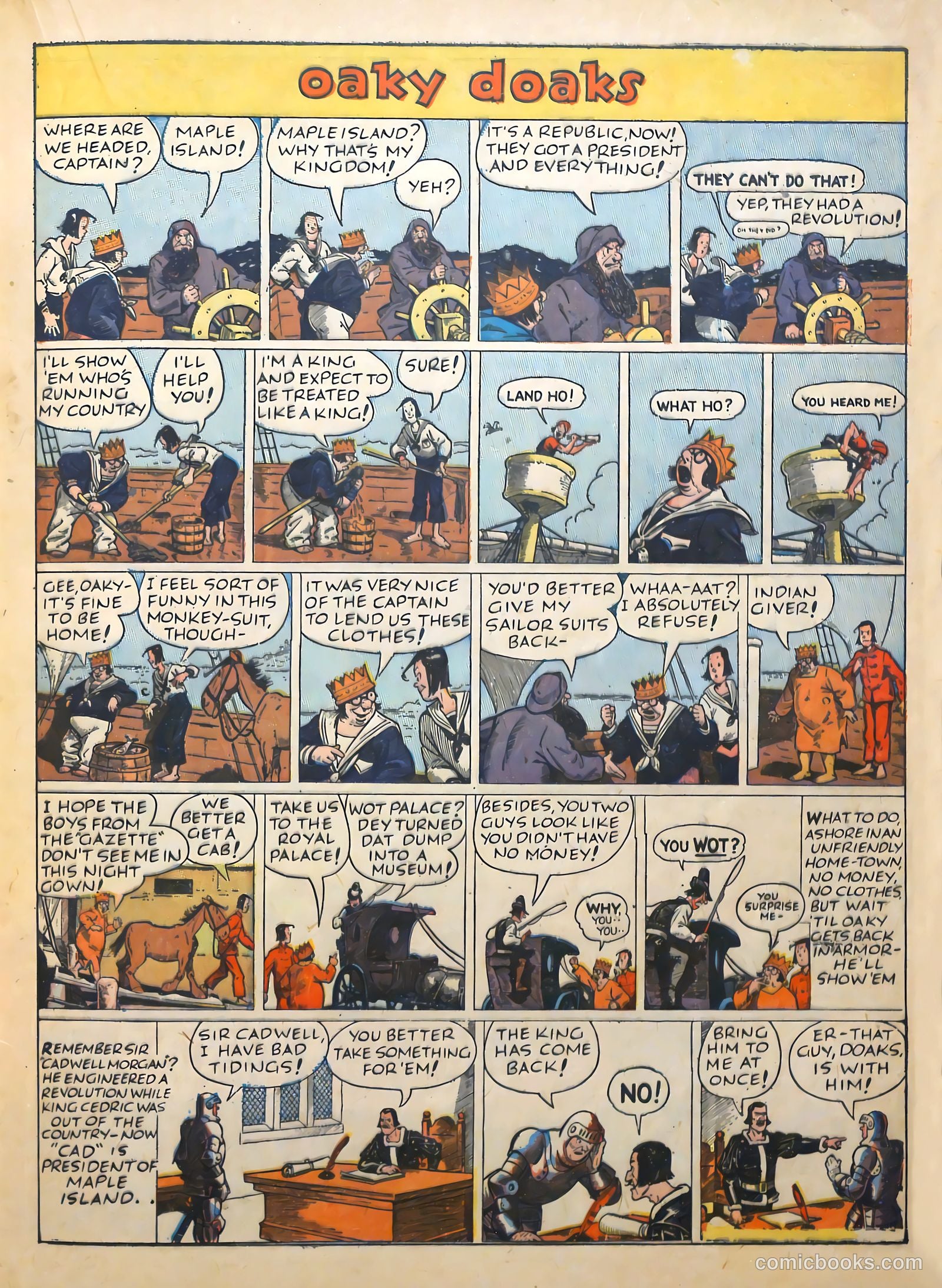 Oaky Doaks #1 (1942) — page 33 of 68