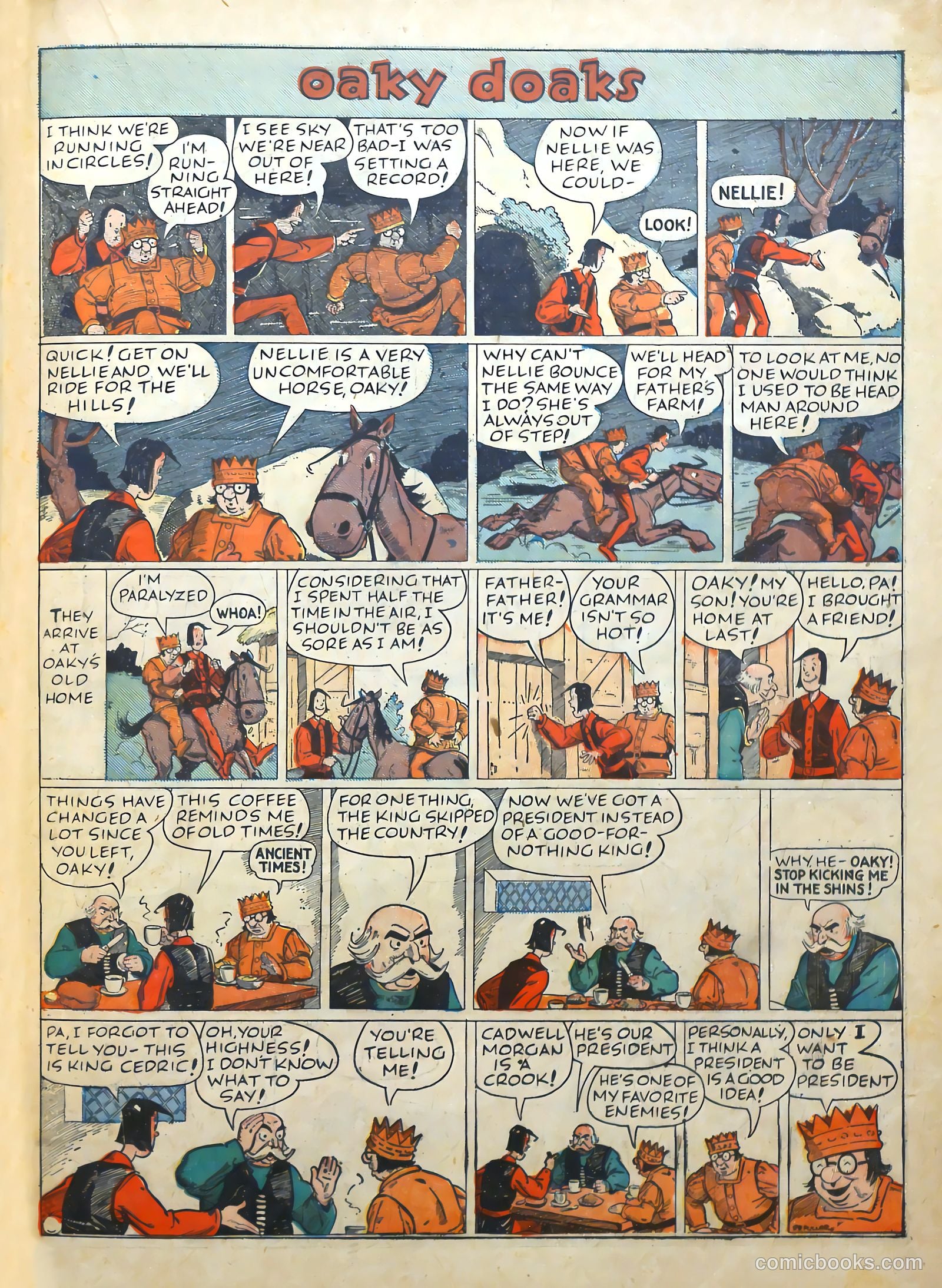 Oaky Doaks #1 (1942) — page 35 of 68