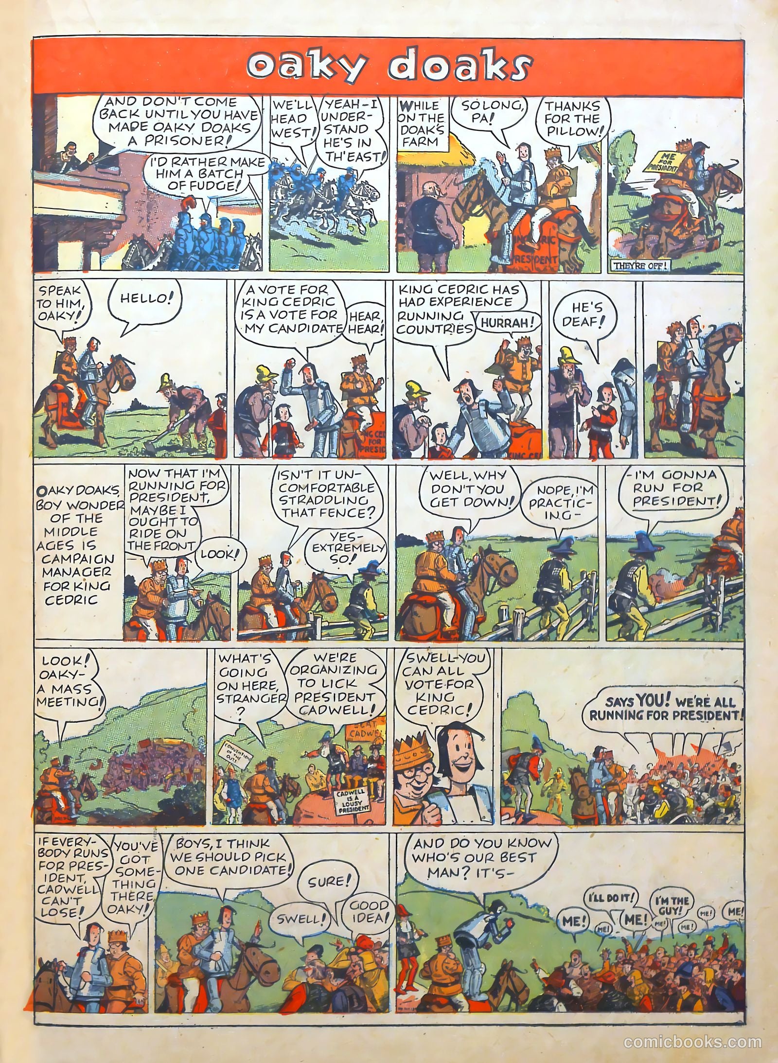 Oaky Doaks #1 (1942) — page 37 of 68