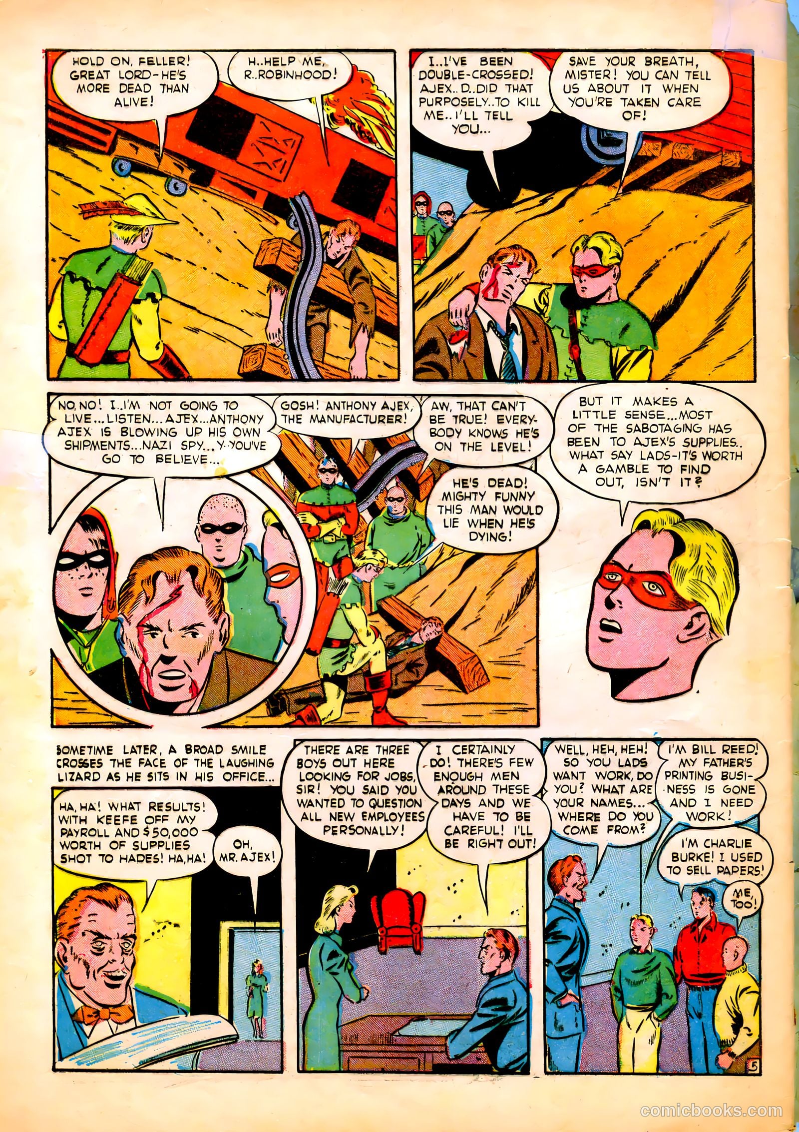Oh Boy! Comics #10 (1943) — page 60 of 68