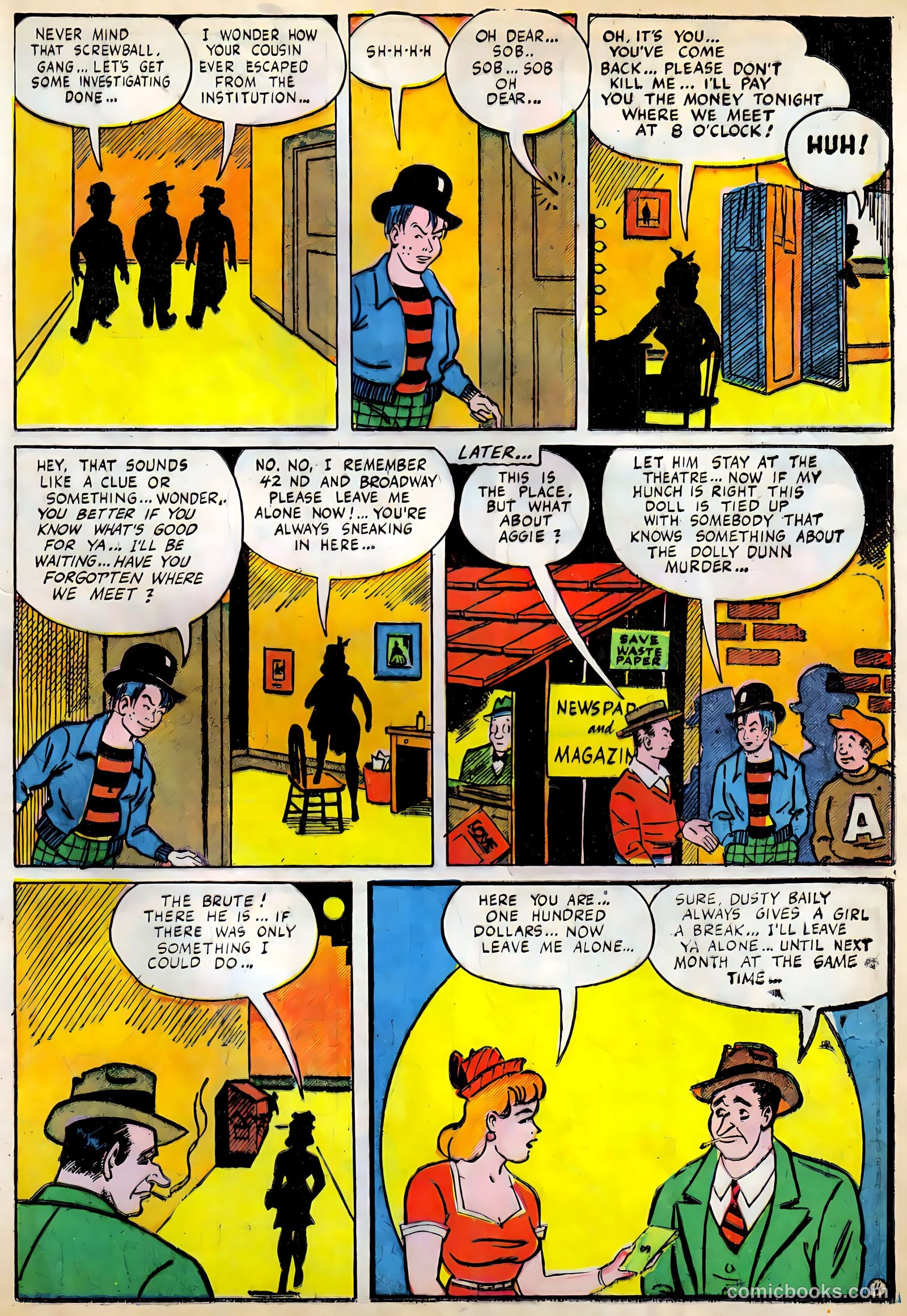 Oh Boy! Comics #18 (1944) — page 35 of 52