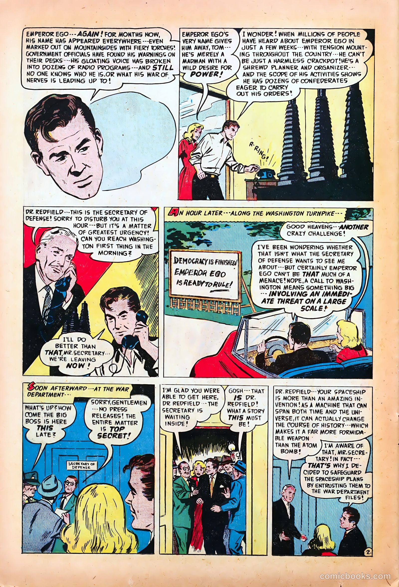 Operation: Peril #6 (1951) — page 38 of 40