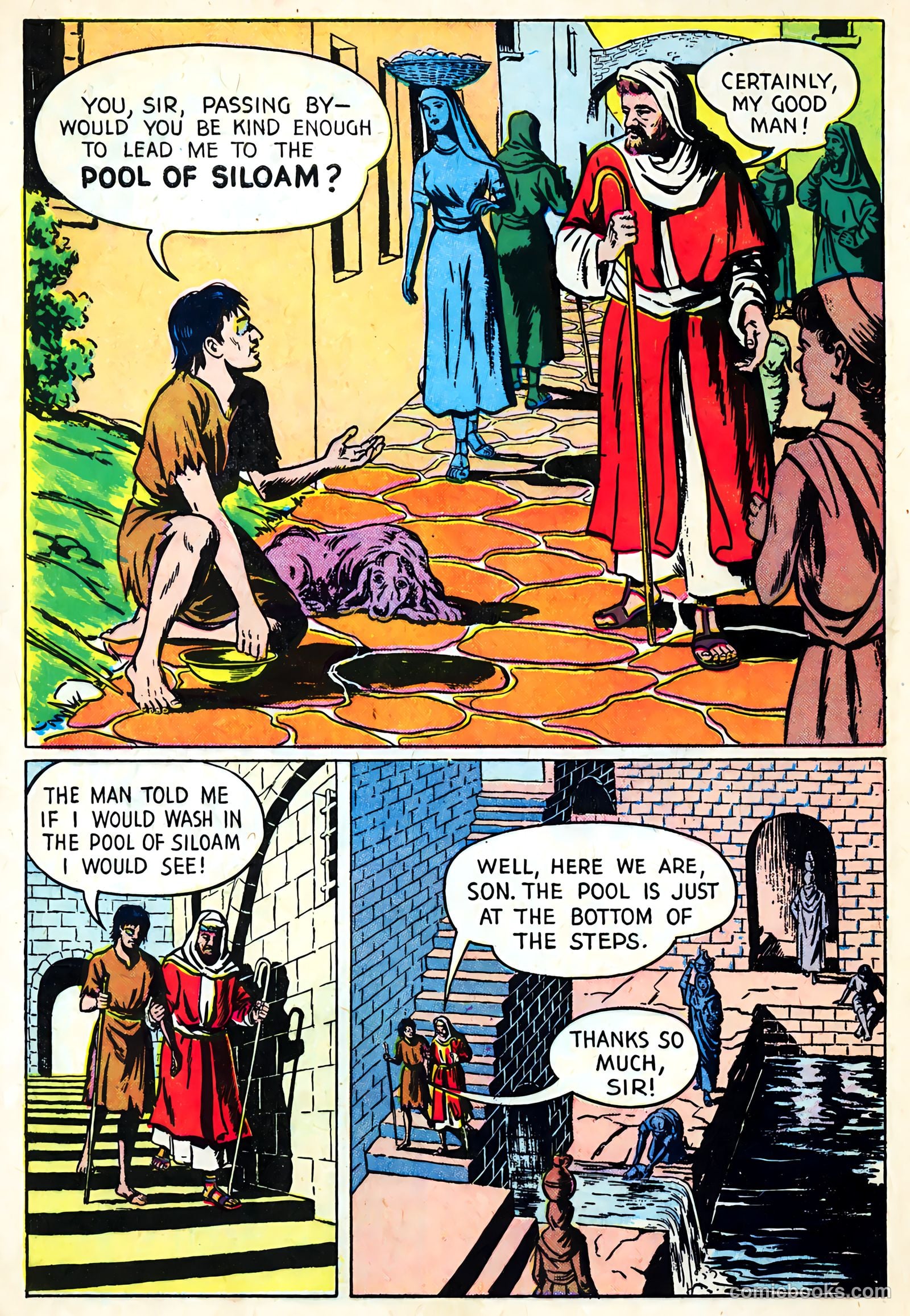 Oral Roberts' True Stories #102 (1956) — page 8 of 36