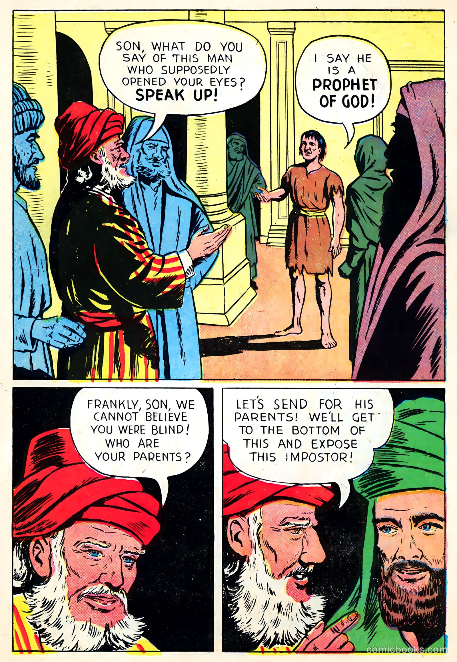 Oral Roberts' True Stories #102 (1956) — page 15 of 36