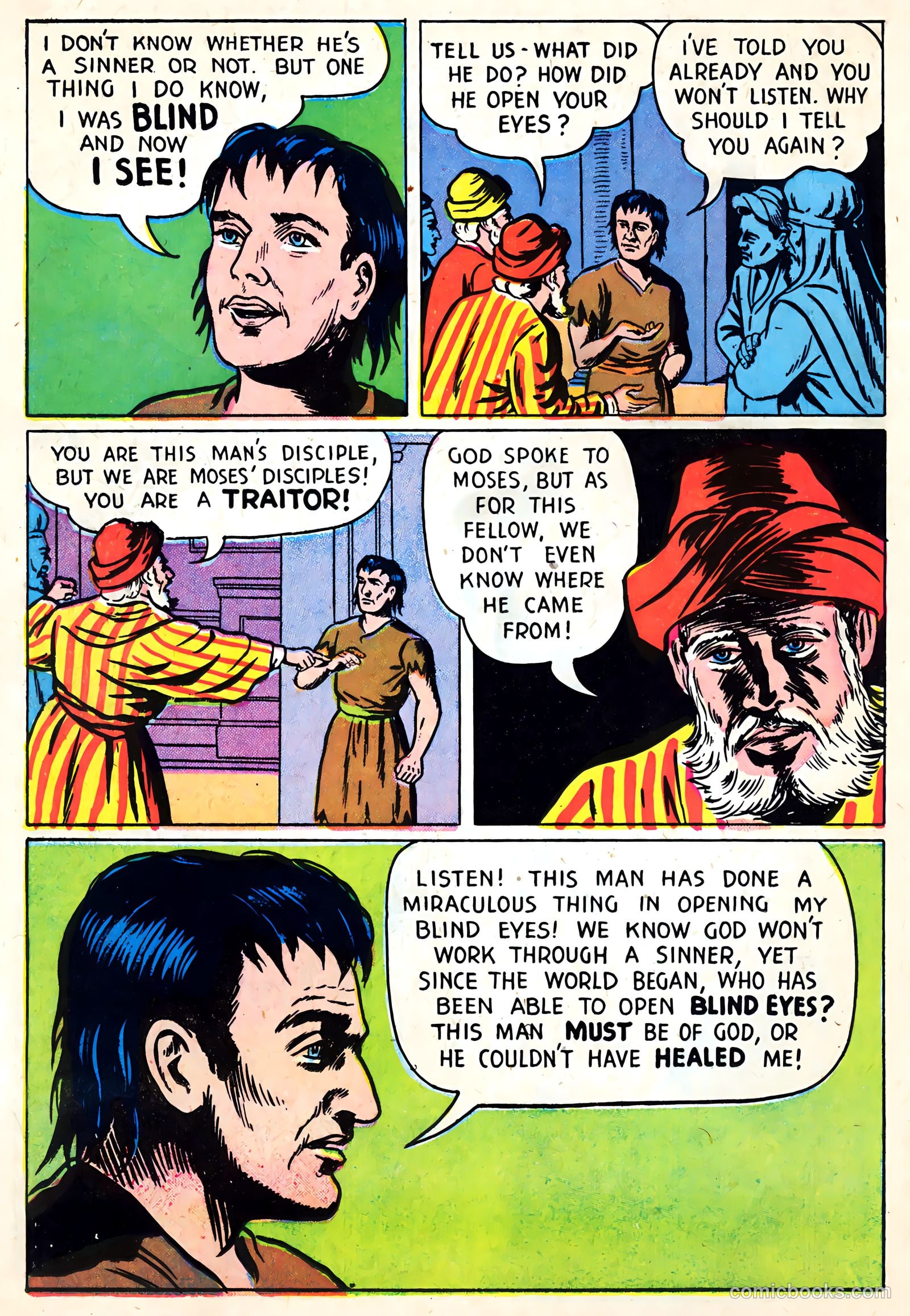 Oral Roberts' True Stories #102 (1956) — page 18 of 36