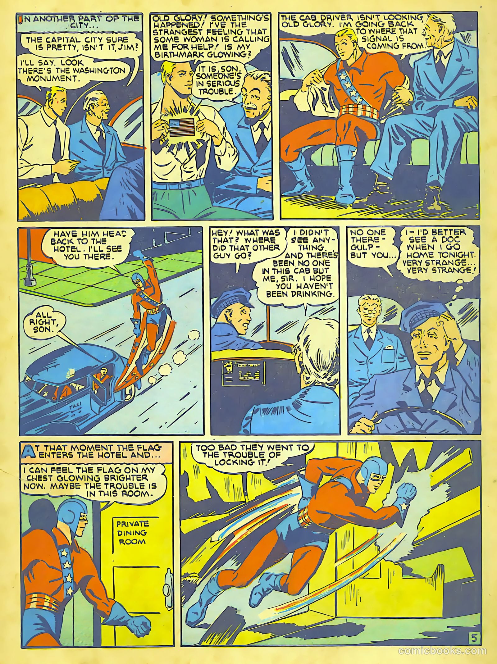 Our Flag Comics #3 (1941) — page 6 of 66