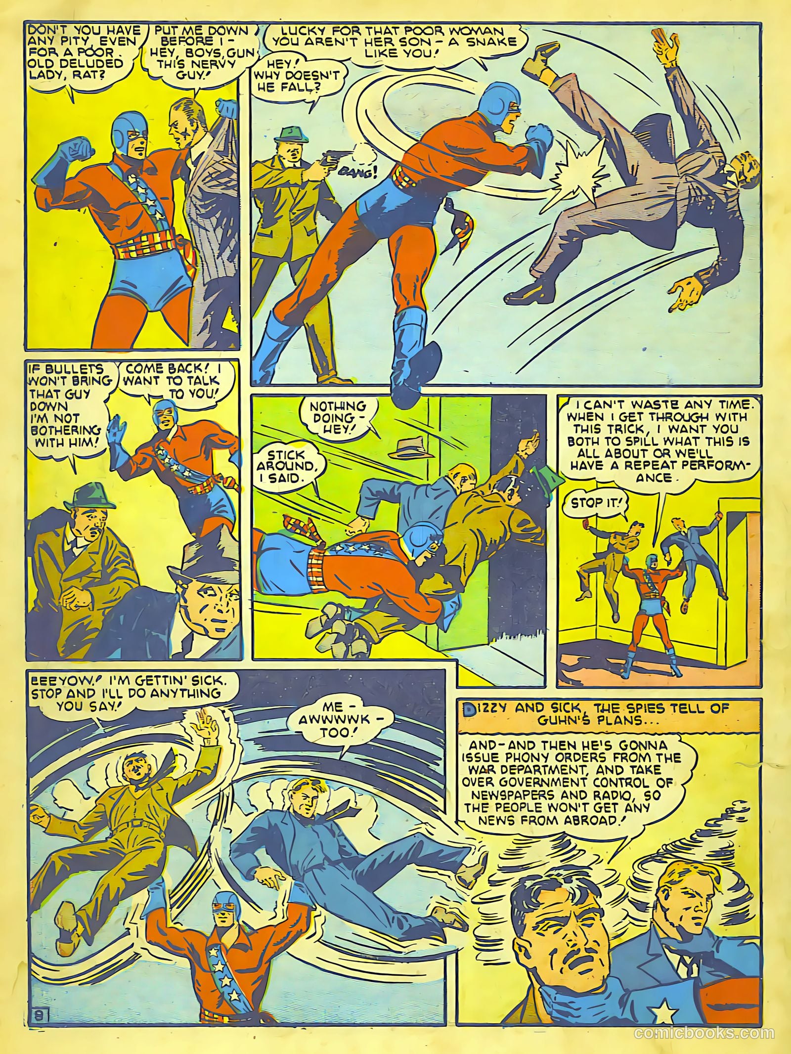 Our Flag Comics #3 (1941) — page 9 of 66