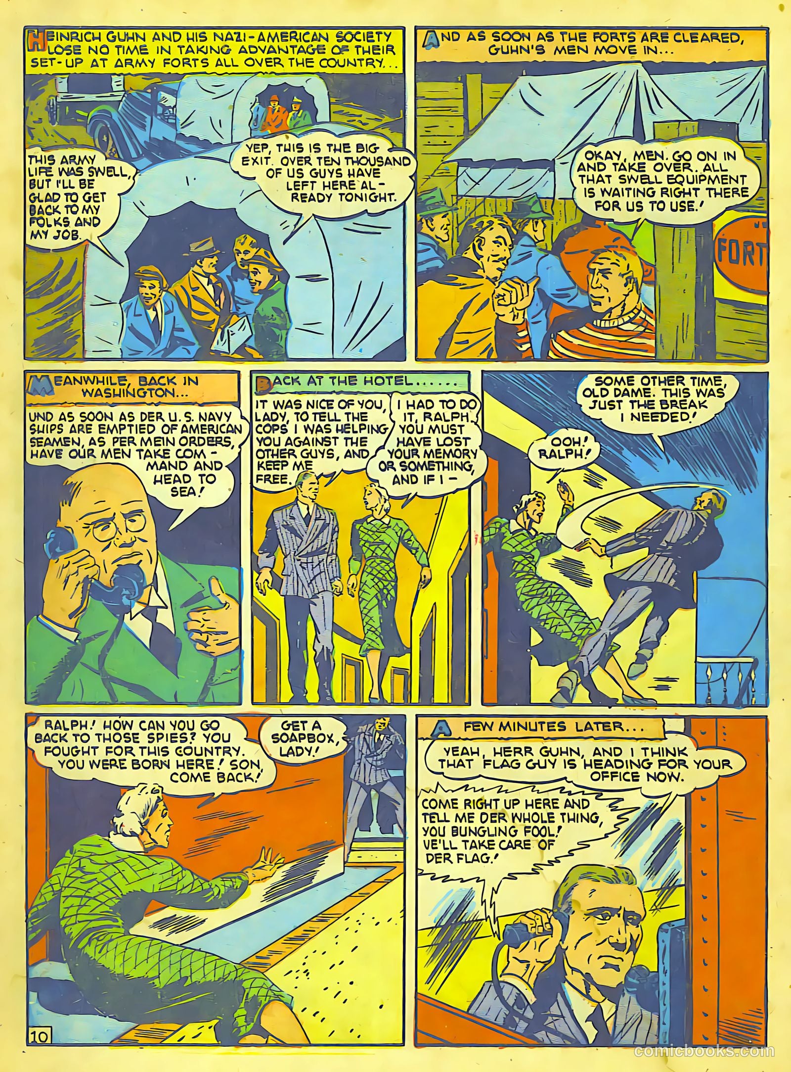 Our Flag Comics #3 (1941) — page 11 of 66