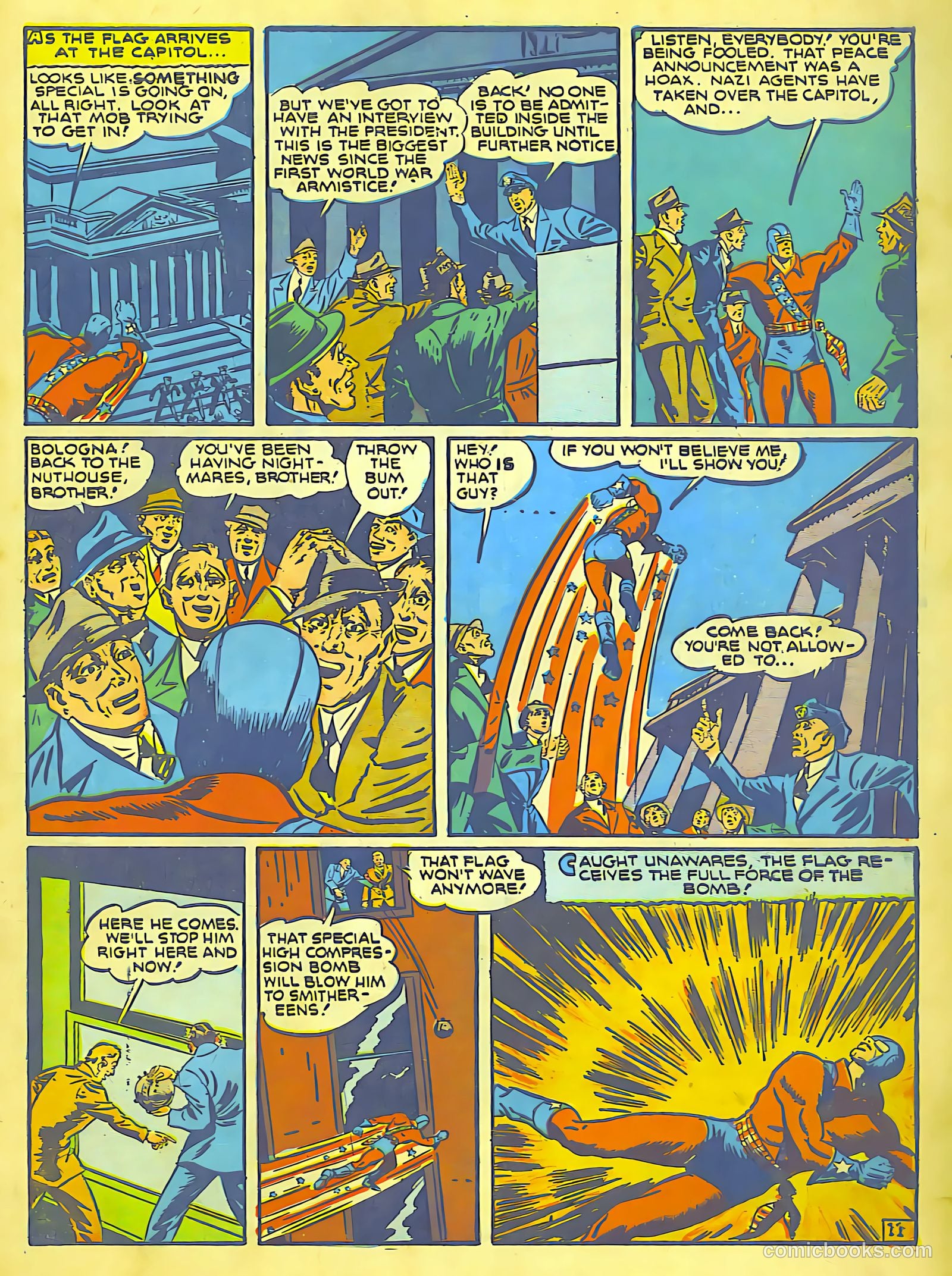 Our Flag Comics #3 (1941) — page 12 of 66
