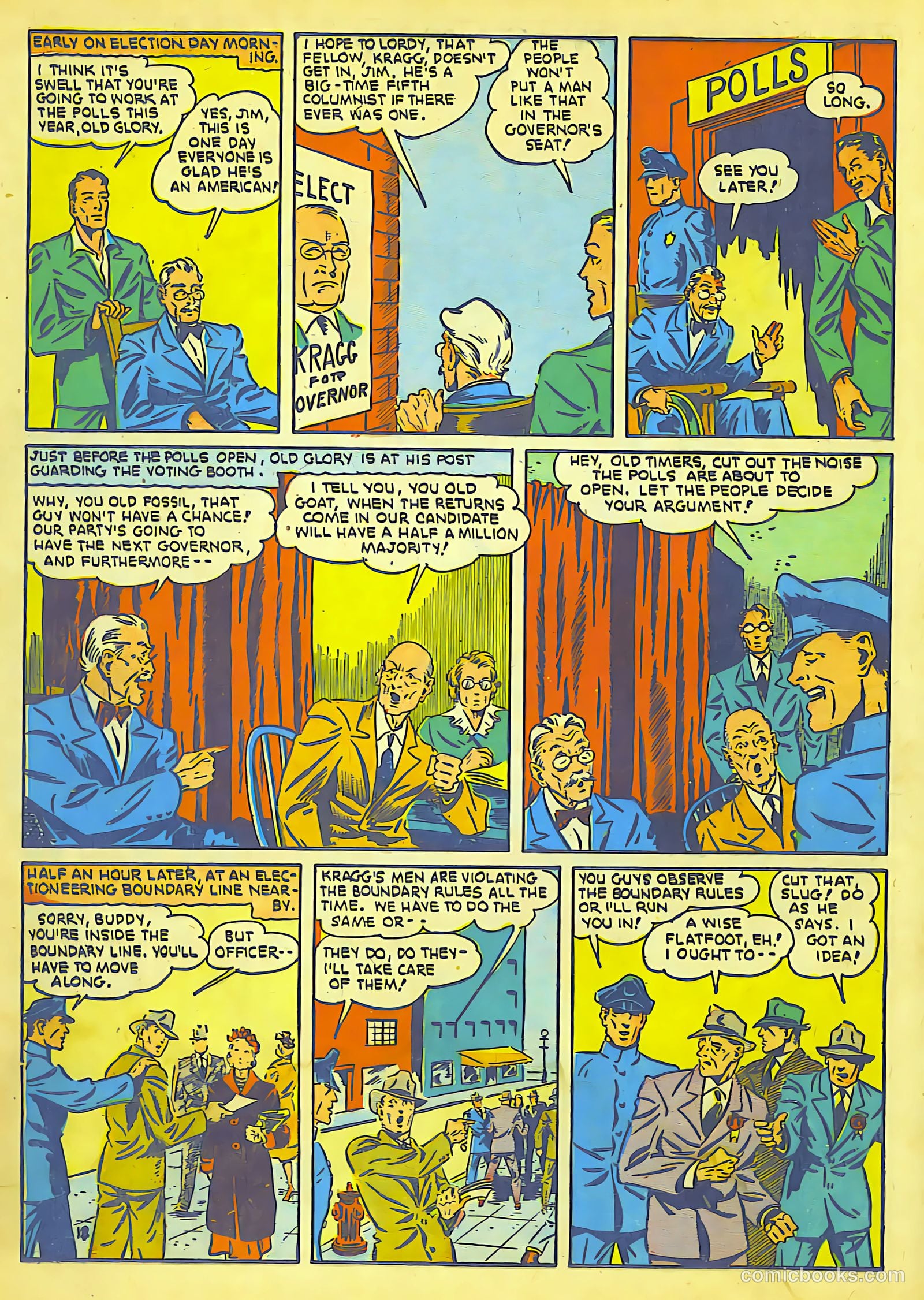 Our Flag Comics #3 (1941) — page 19 of 66