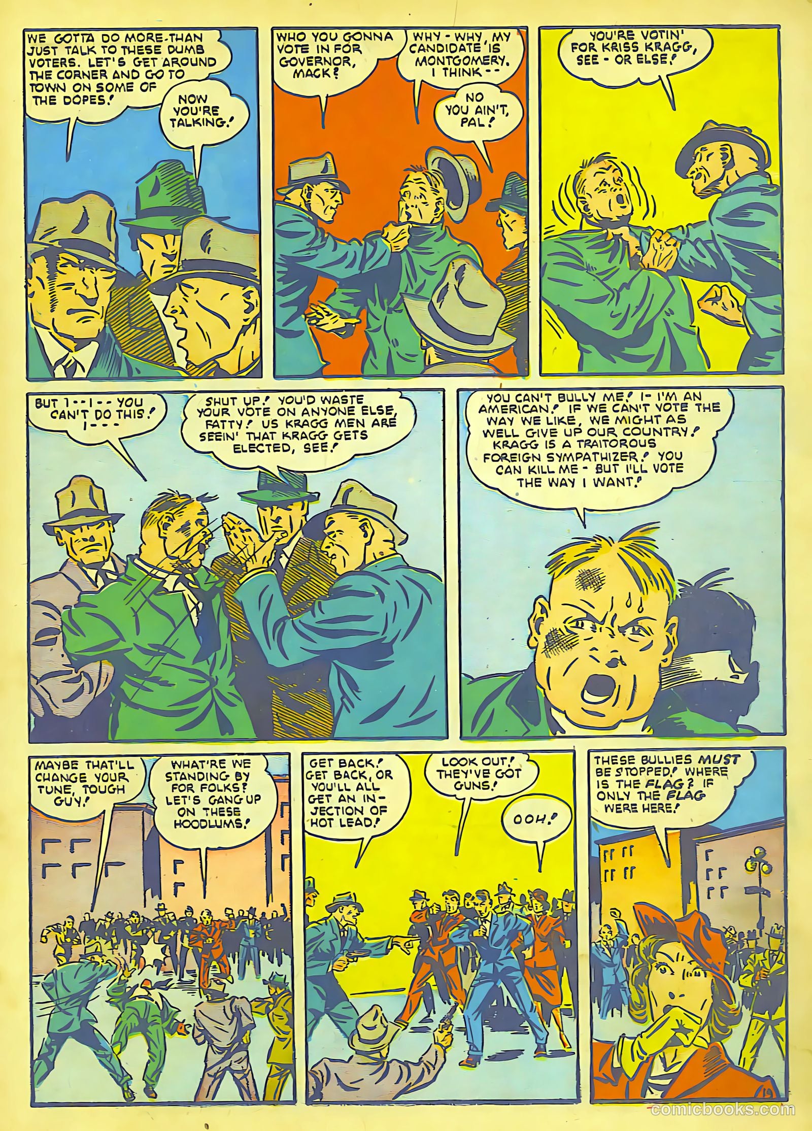 Our Flag Comics #3 (1941) — page 20 of 66