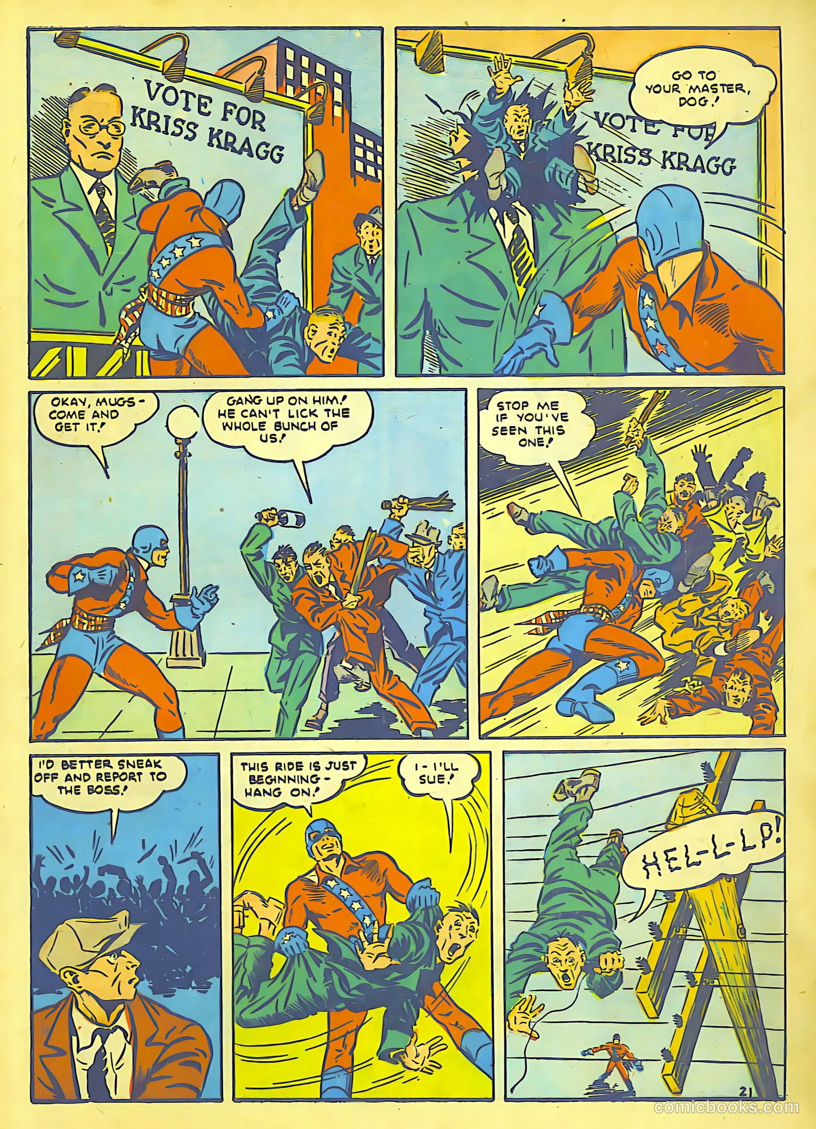 Our Flag Comics #3 (1941) — page 22 of 66