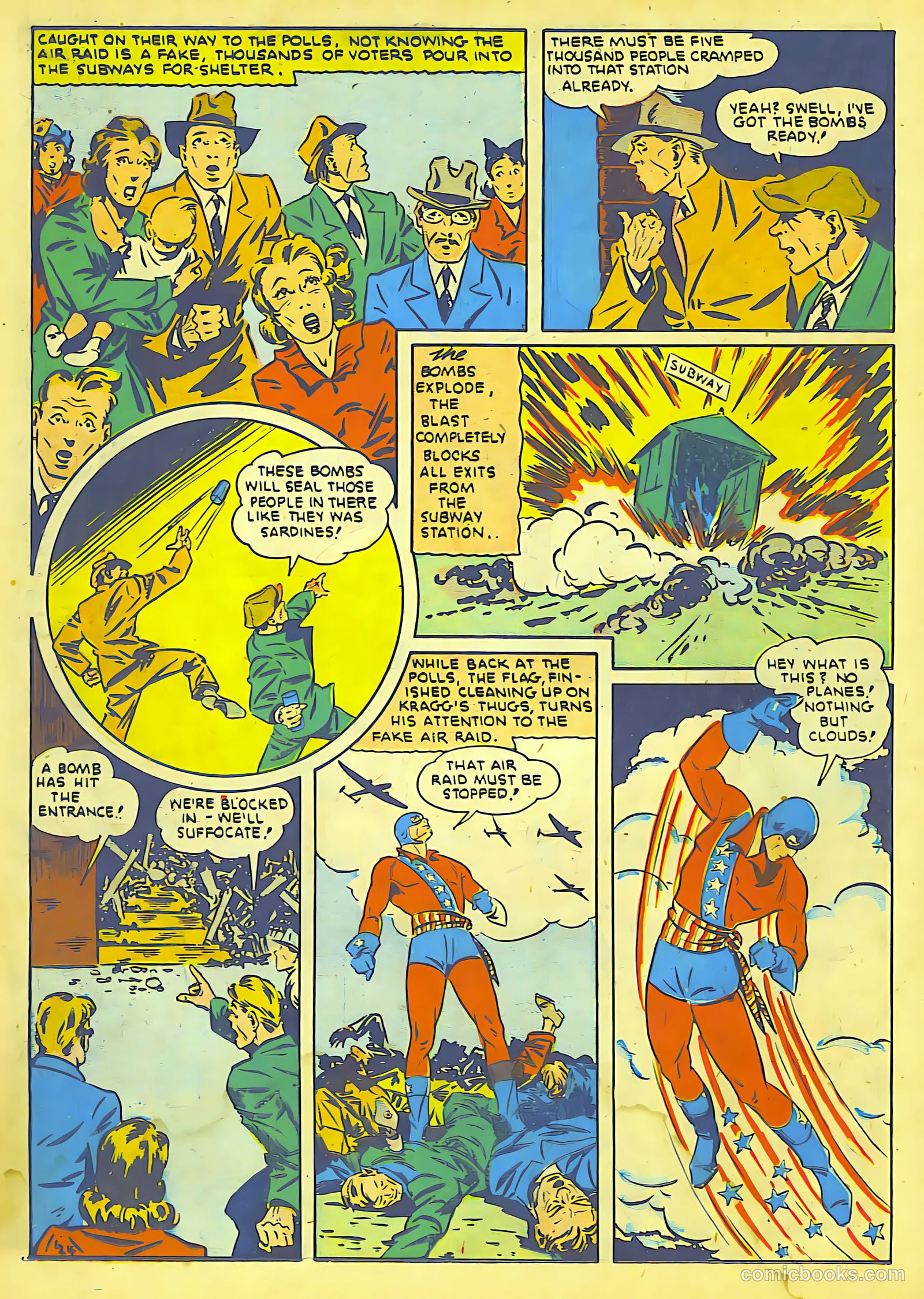 Our Flag Comics #3 (1941) — page 25 of 66
