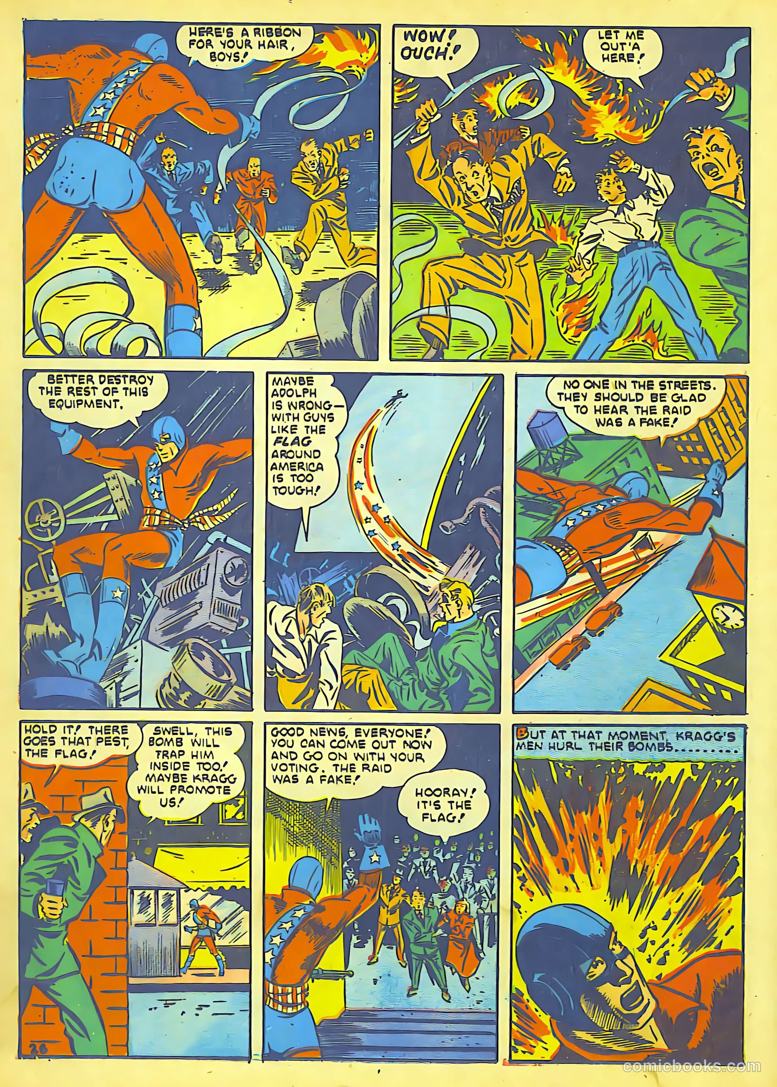 Our Flag Comics #3 (1941) — page 27 of 66