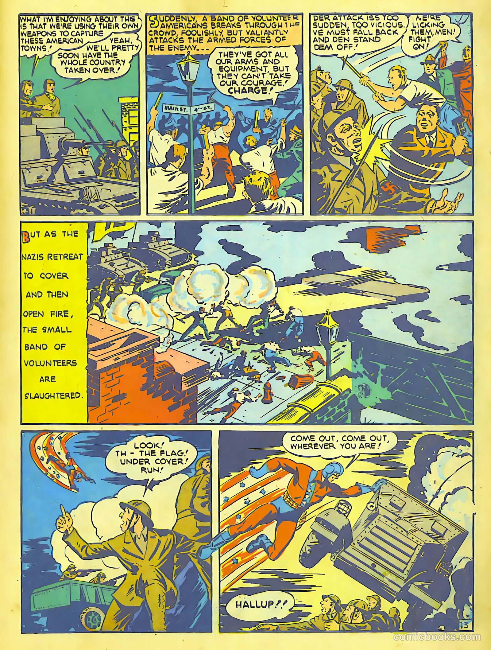 Our Flag Comics #4 (1942) — page 14 of 65