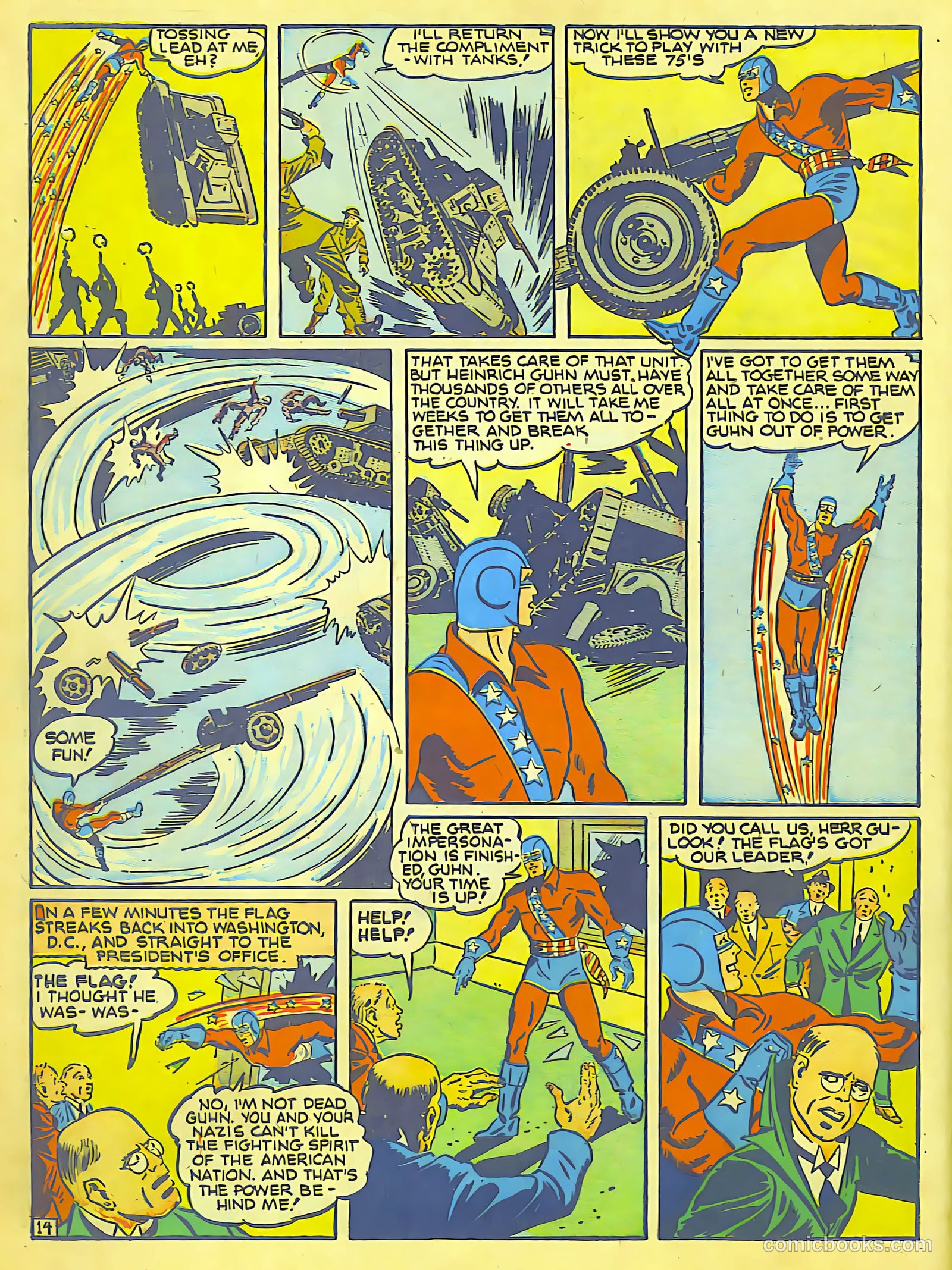 Our Flag Comics #4 (1942) — page 15 of 65