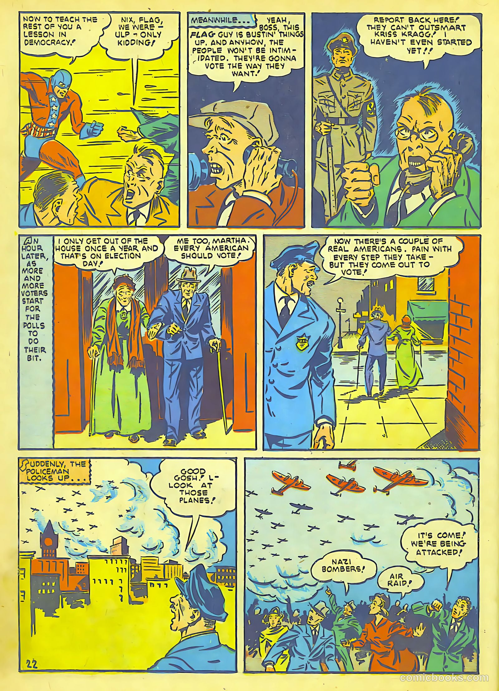 Our Flag Comics #4 (1942) — page 23 of 65