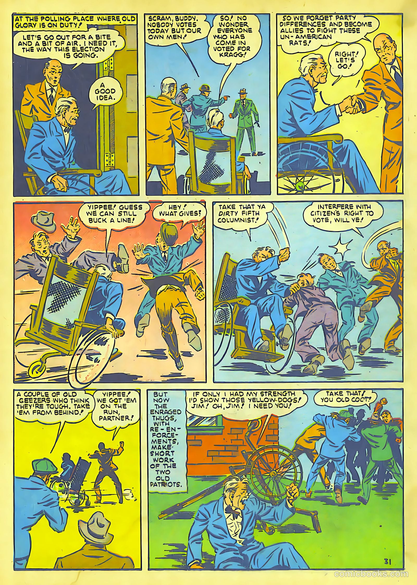 Our Flag Comics #4 (1942) — page 32 of 65