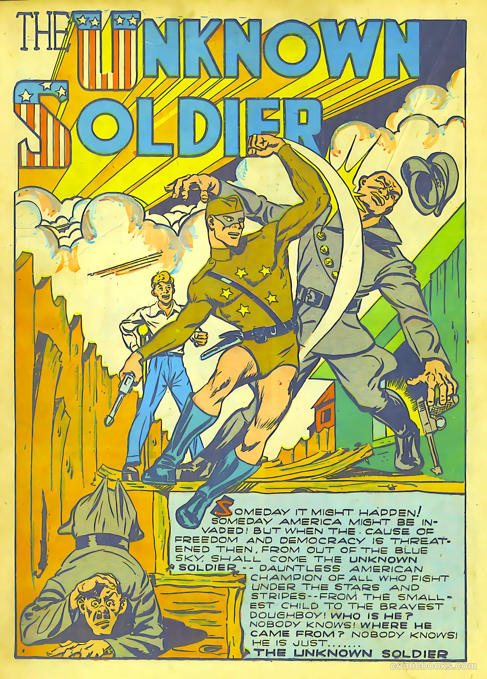 Our Flag Comics #4 (1942) — page 35 of 65