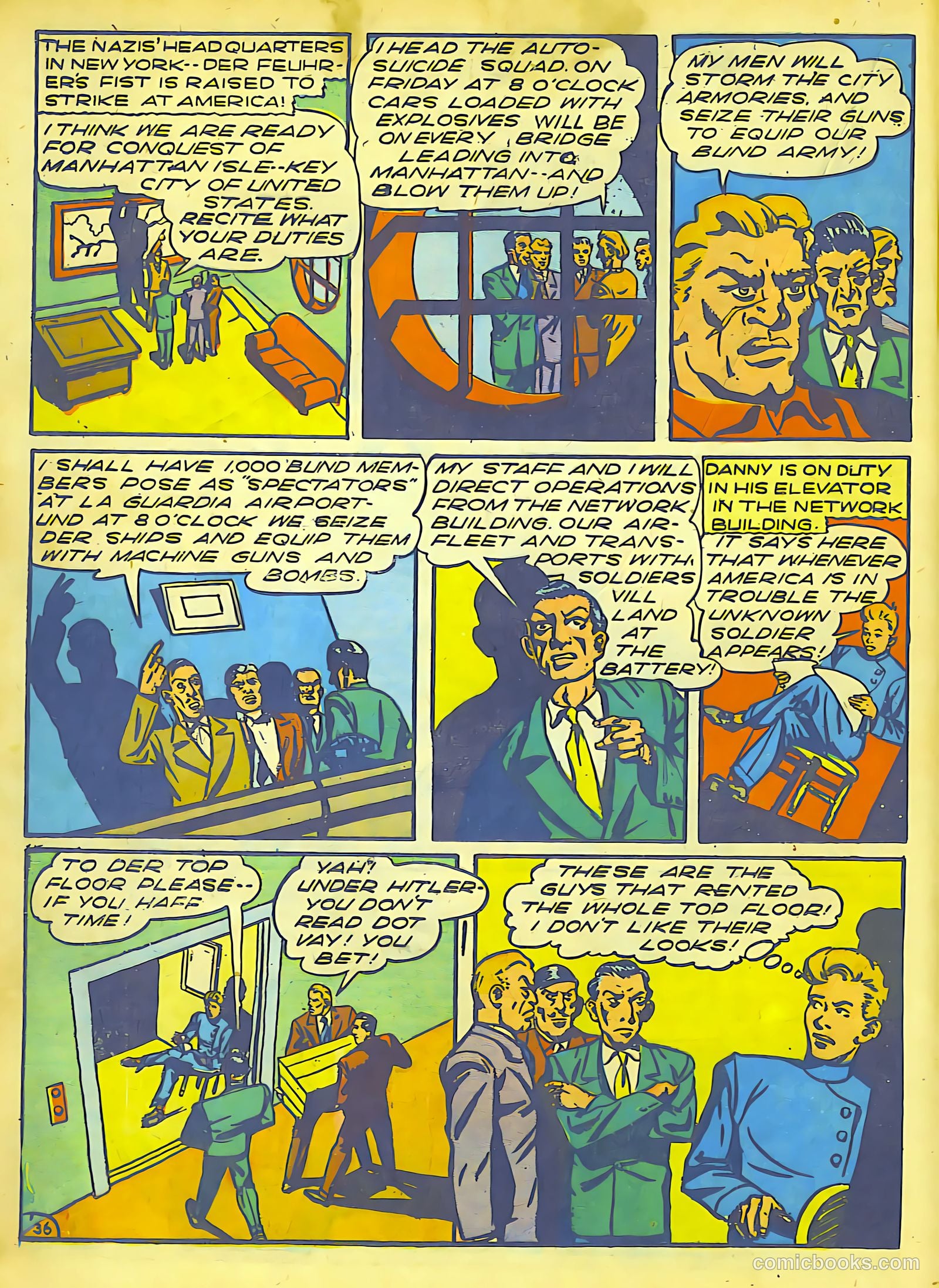 Our Flag Comics #4 (1942) — page 37 of 65