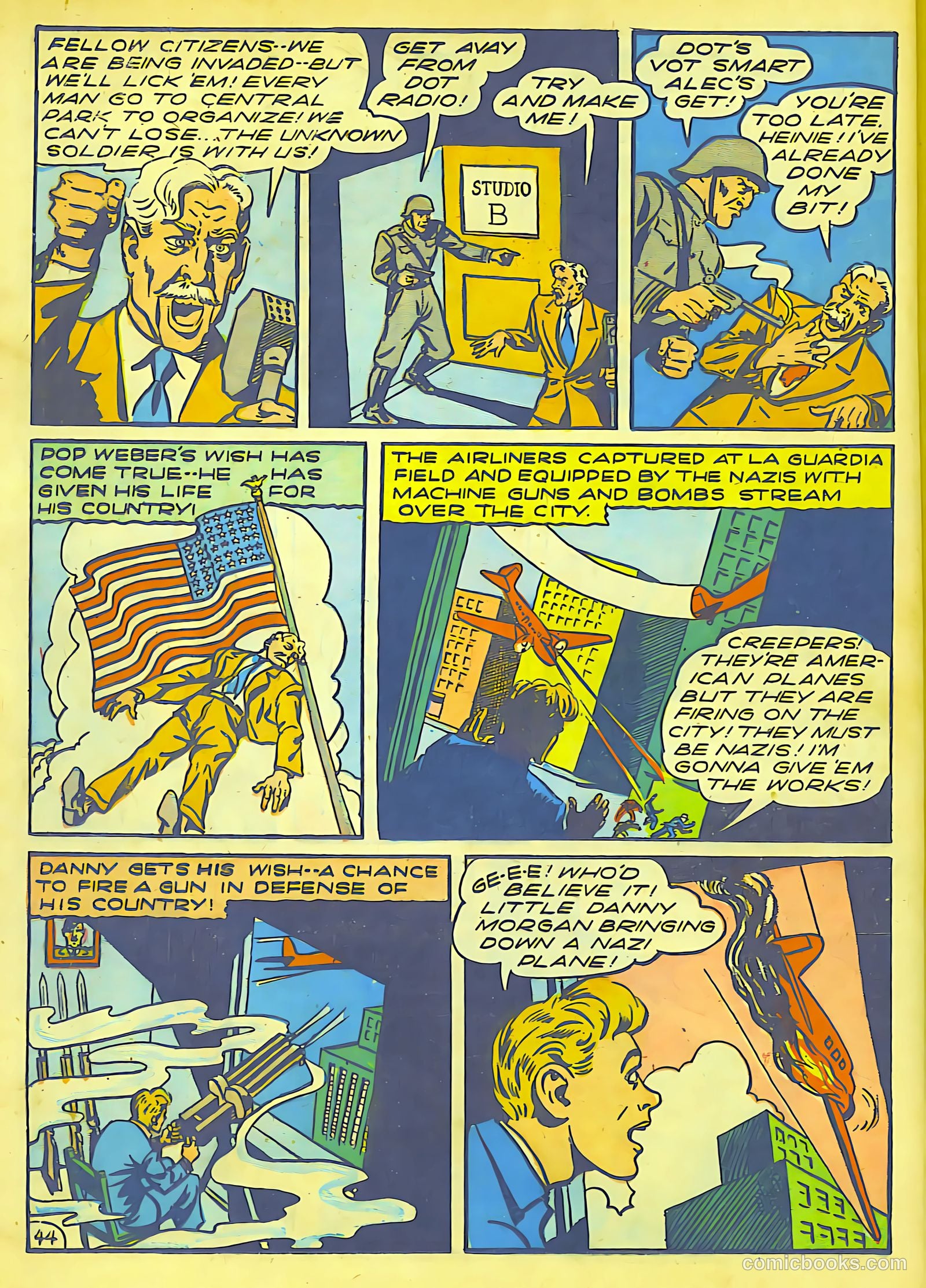 Our Flag Comics #4 (1942) — page 45 of 65