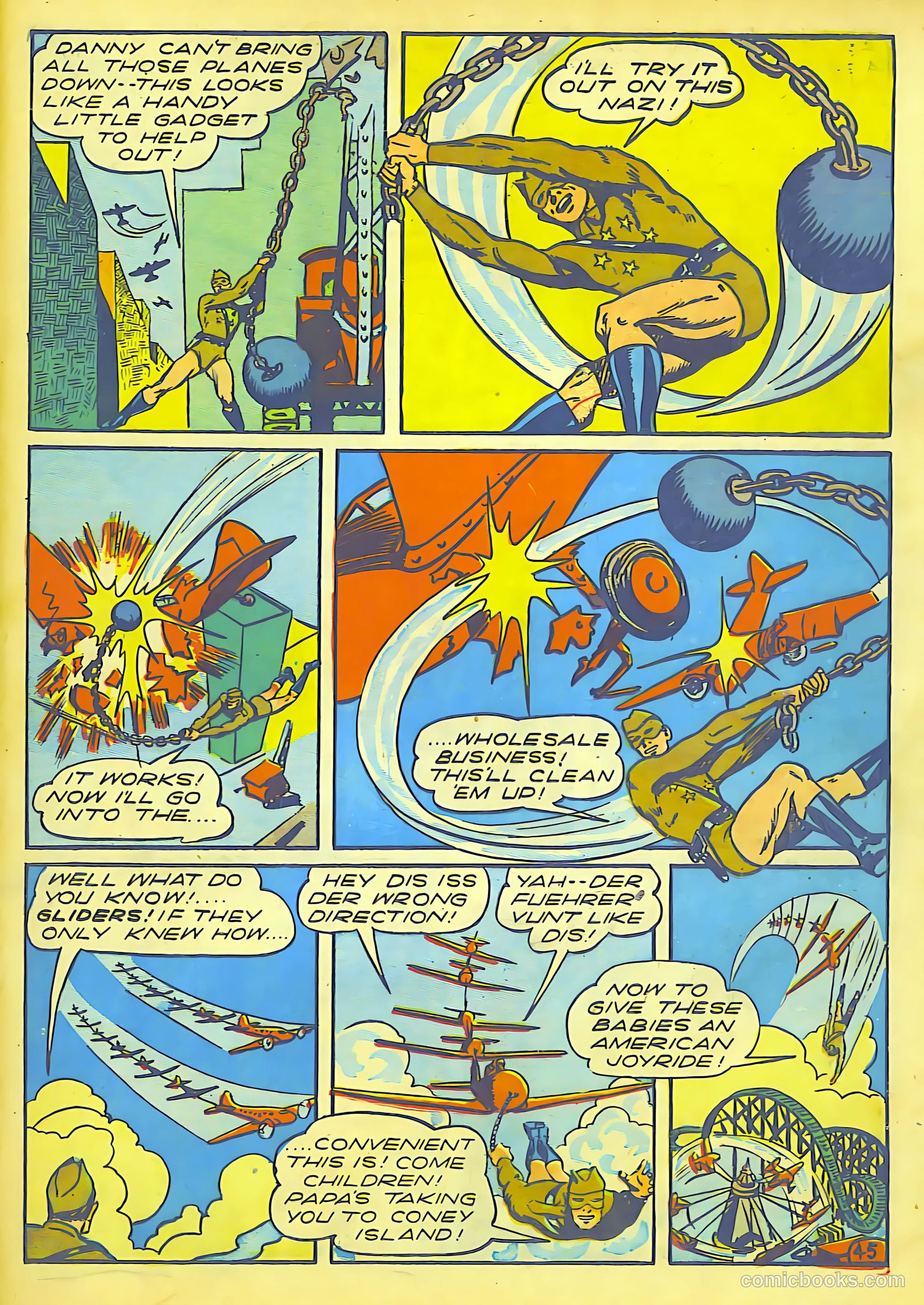 Our Flag Comics #4 (1942) — page 46 of 65