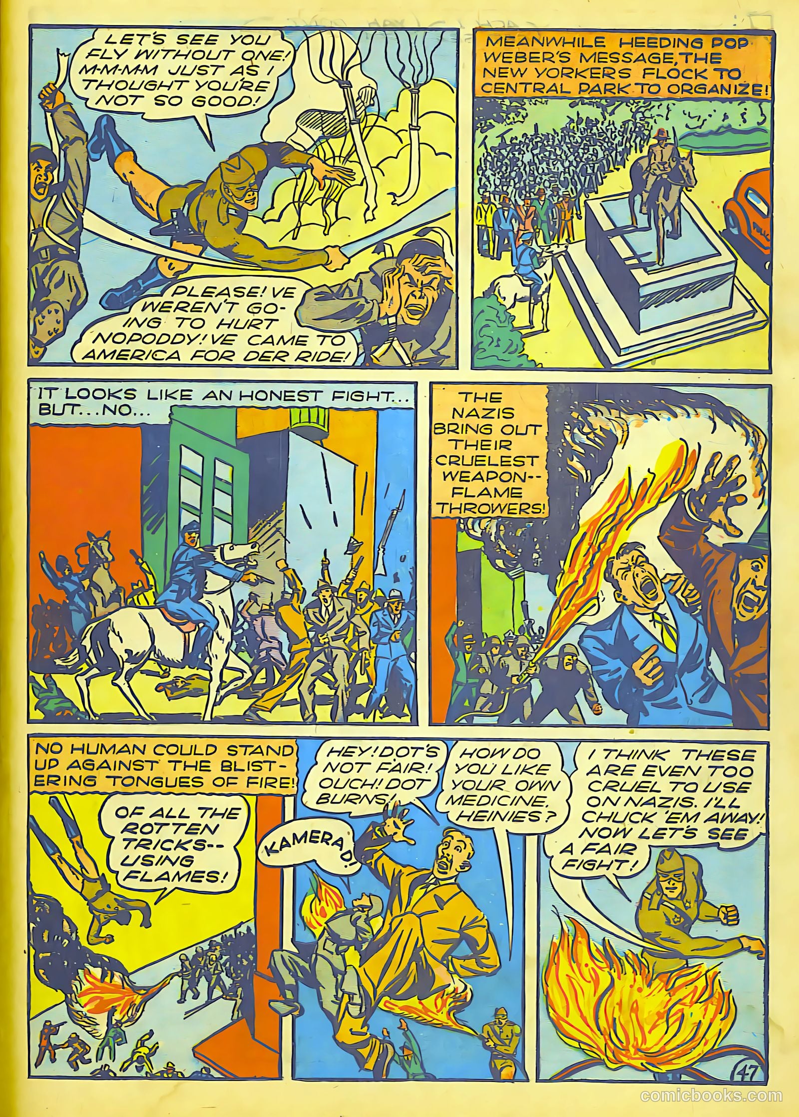 Our Flag Comics #4 (1942) — page 48 of 65