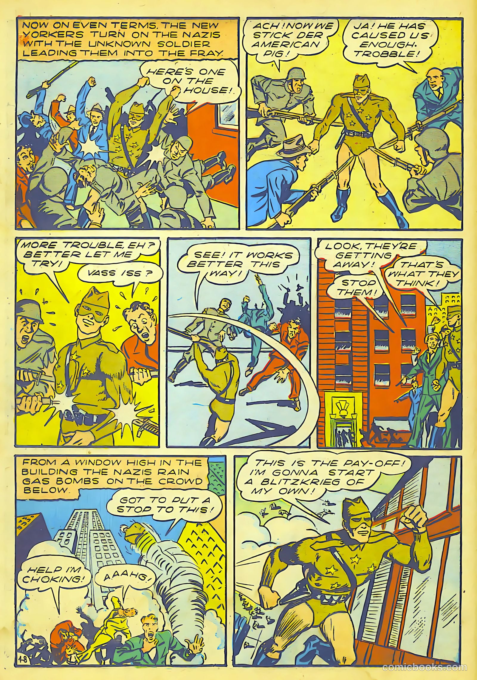 Our Flag Comics #4 (1942) — page 49 of 65