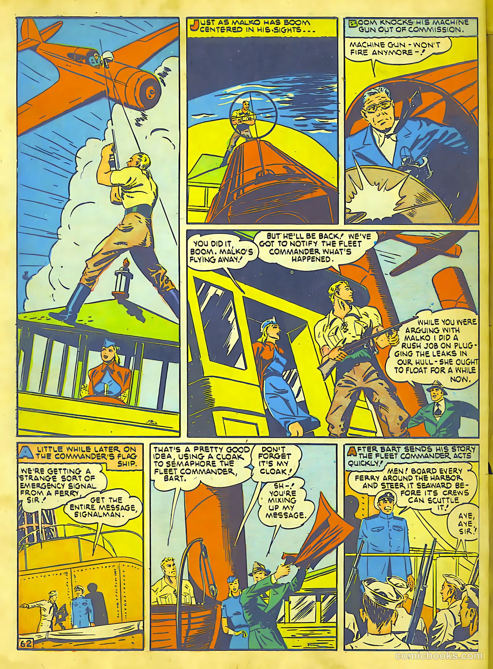 Our Flag Comics #4 (1942) — page 63 of 65