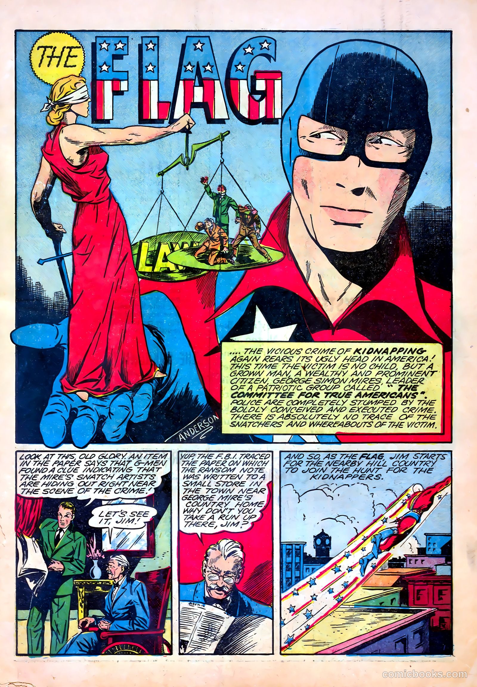 Our Flag Comics #5 (1942) — page 3 of 68