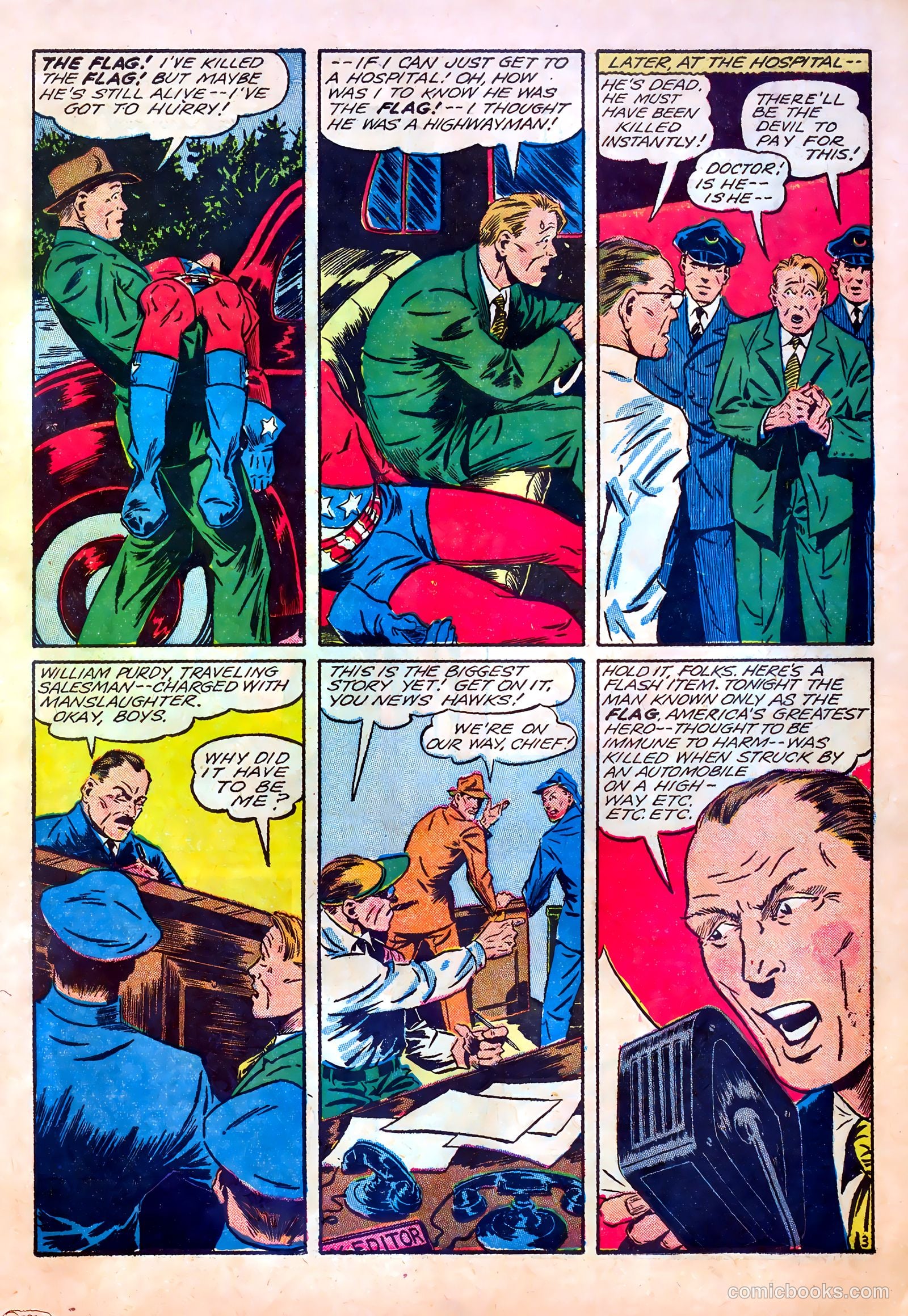 Our Flag Comics #5 (1942) — page 5 of 68