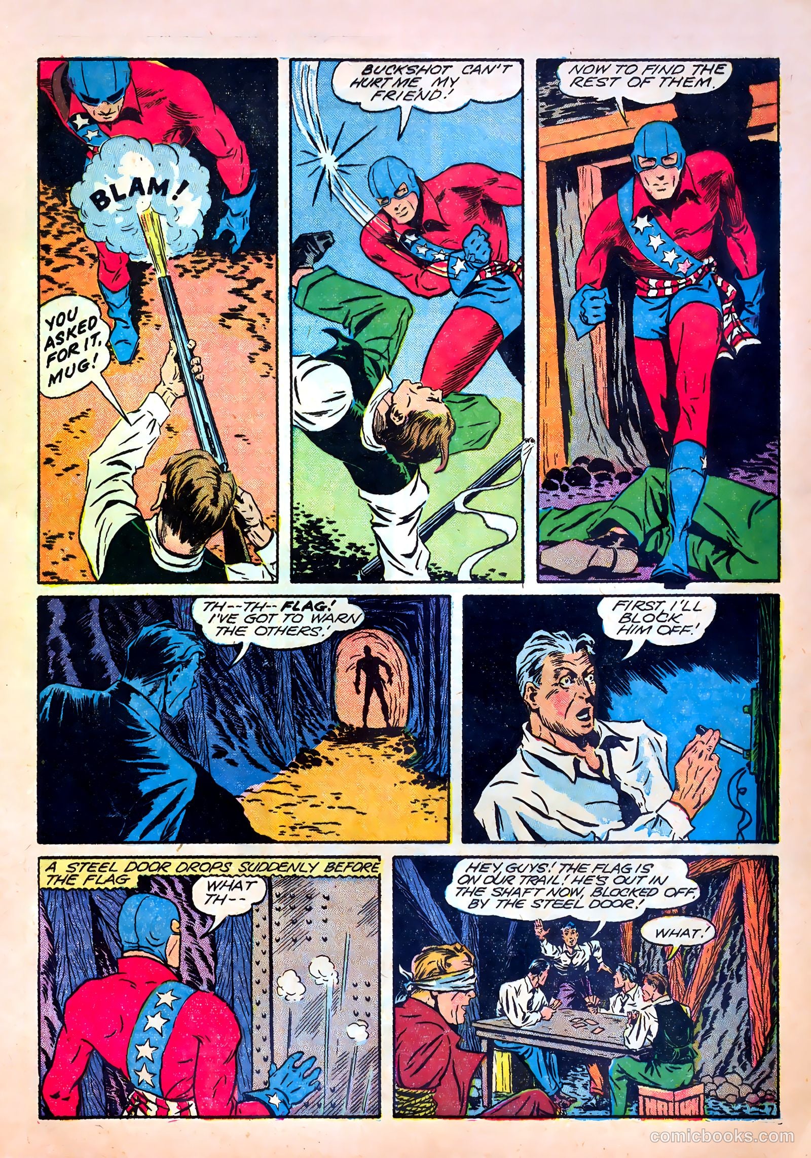 Our Flag Comics #5 (1942) — page 9 of 68
