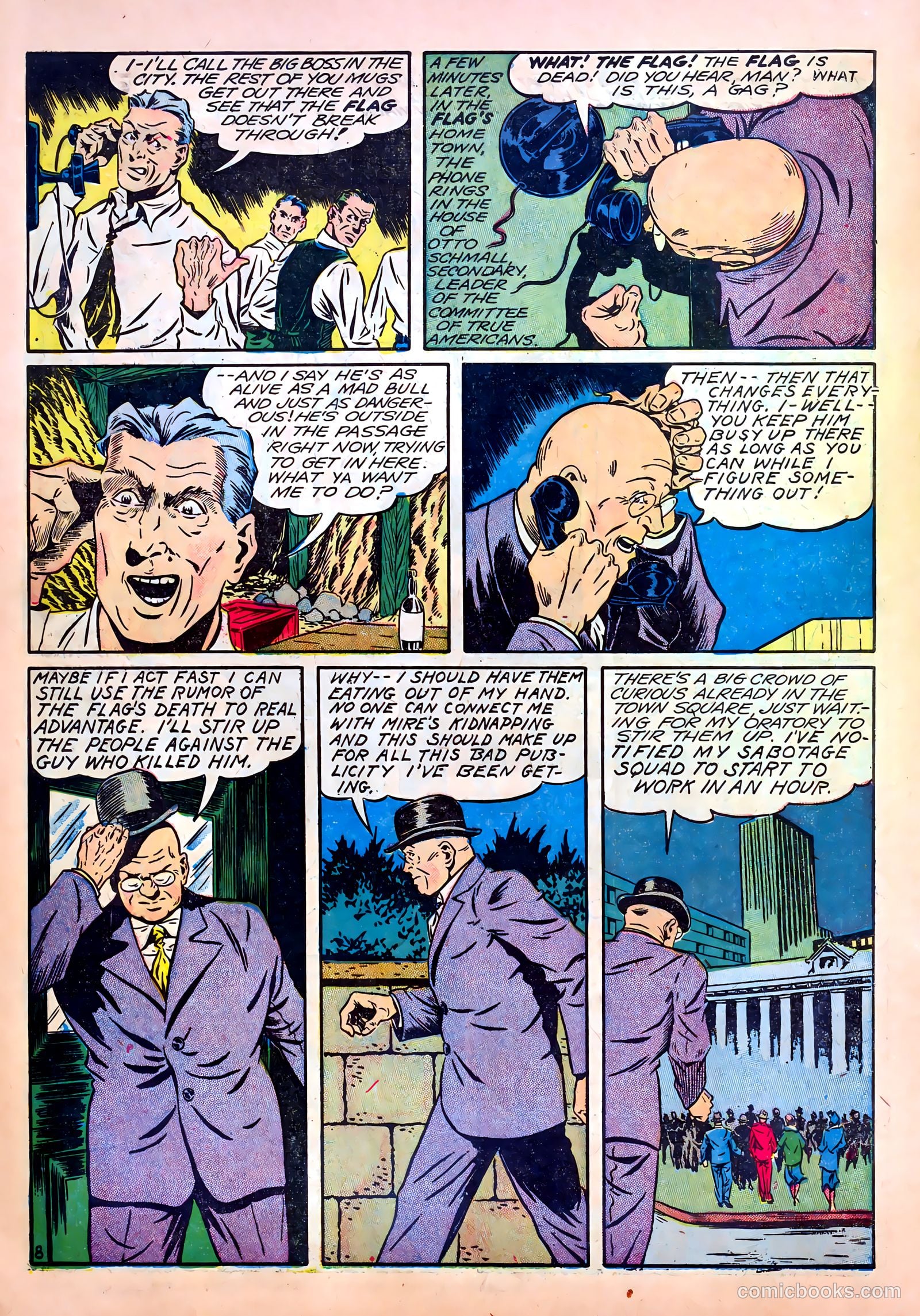 Our Flag Comics #5 (1942) — page 10 of 68