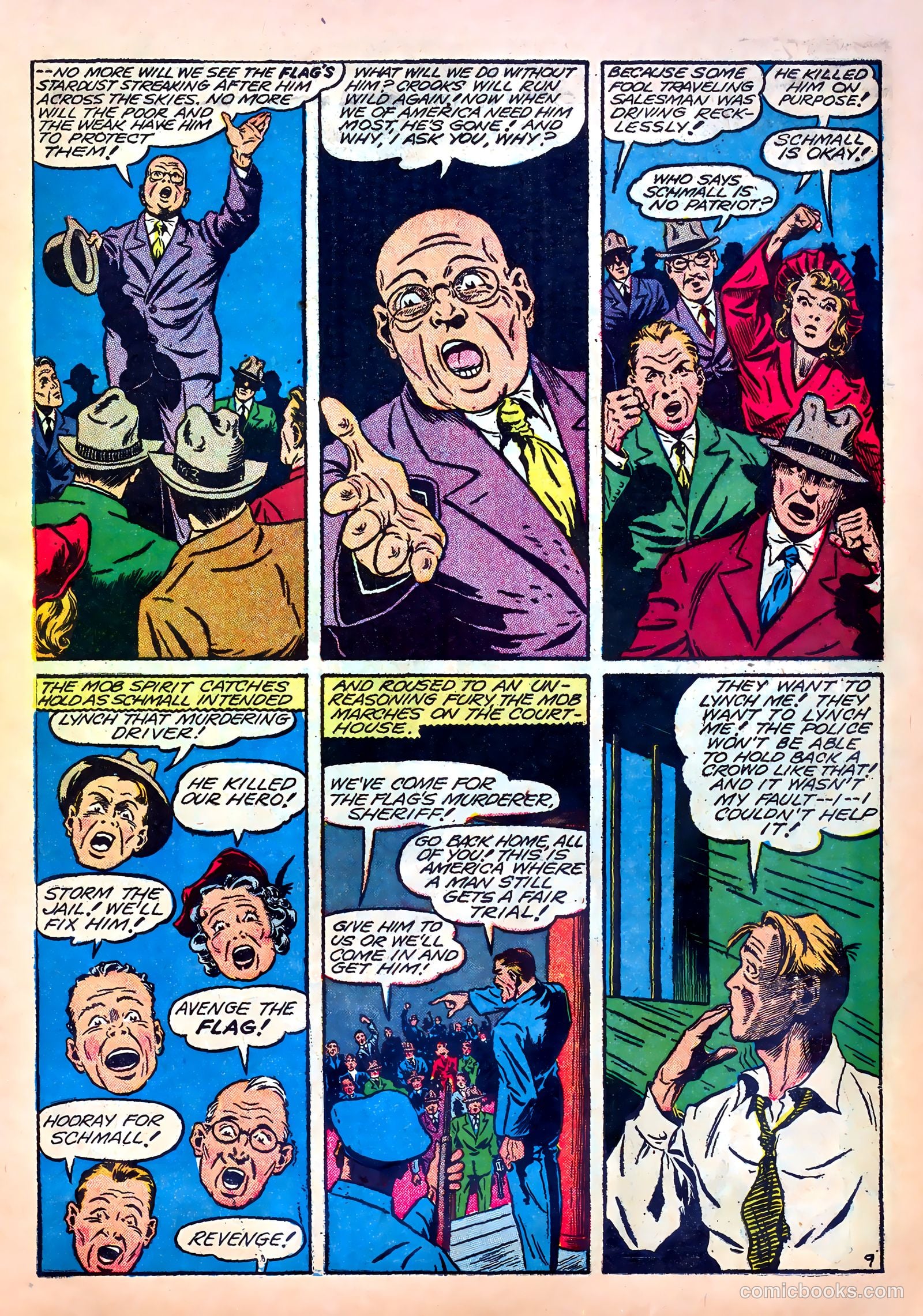 Our Flag Comics #5 (1942) — page 11 of 68