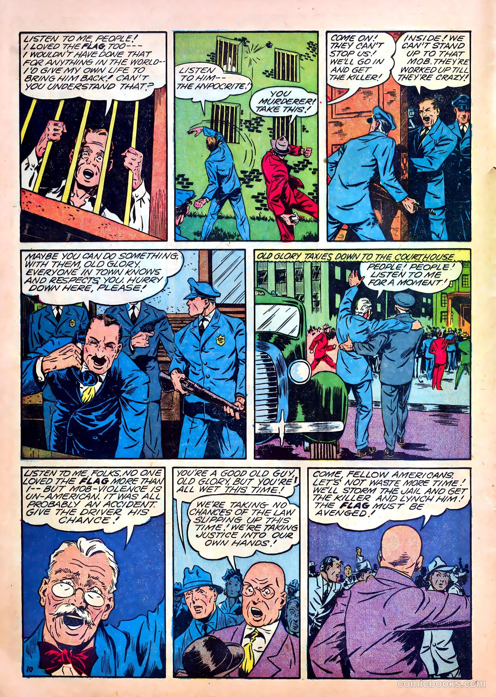 Our Flag Comics #5 (1942) — page 12 of 68
