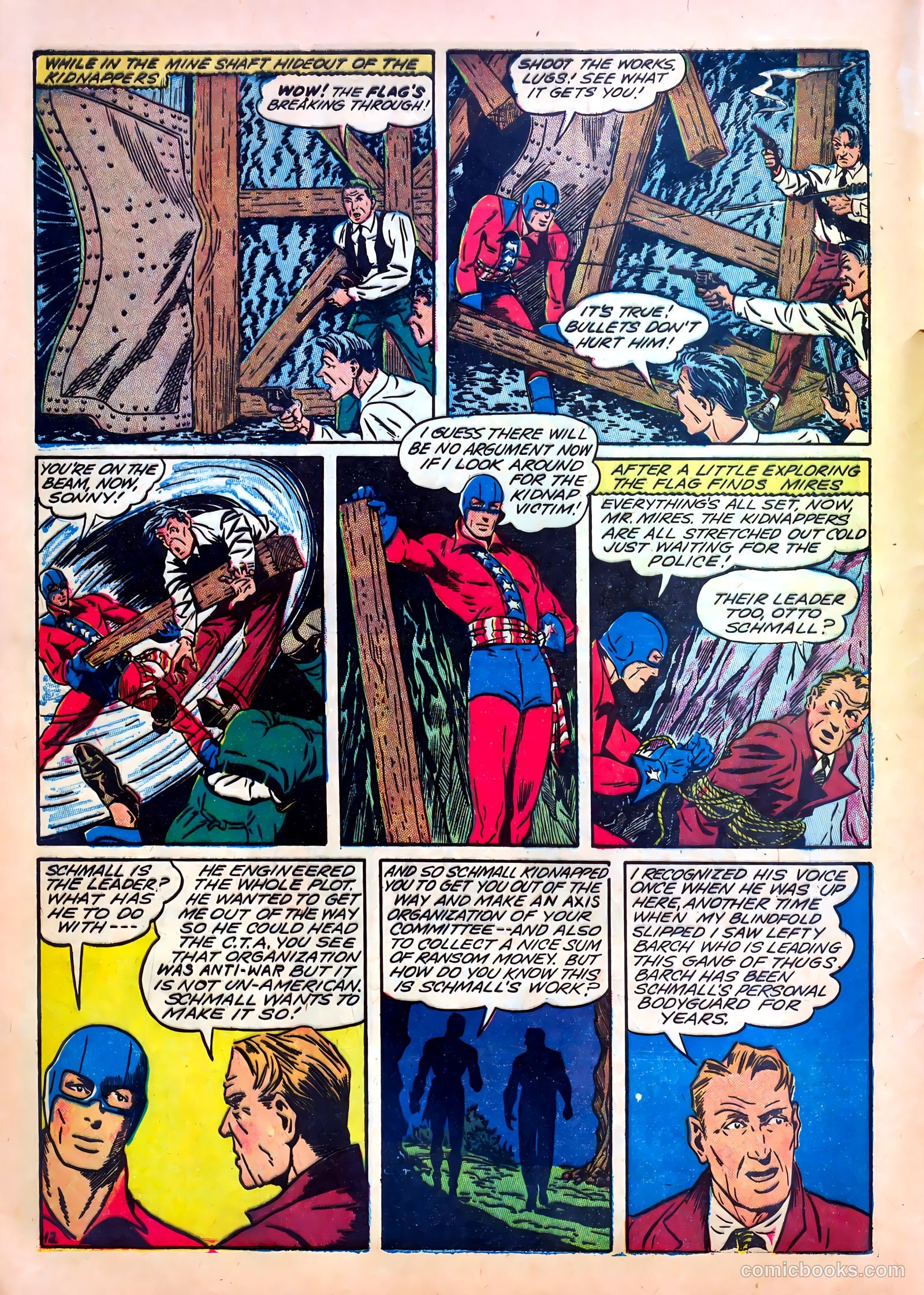Our Flag Comics #5 (1942) — page 14 of 68