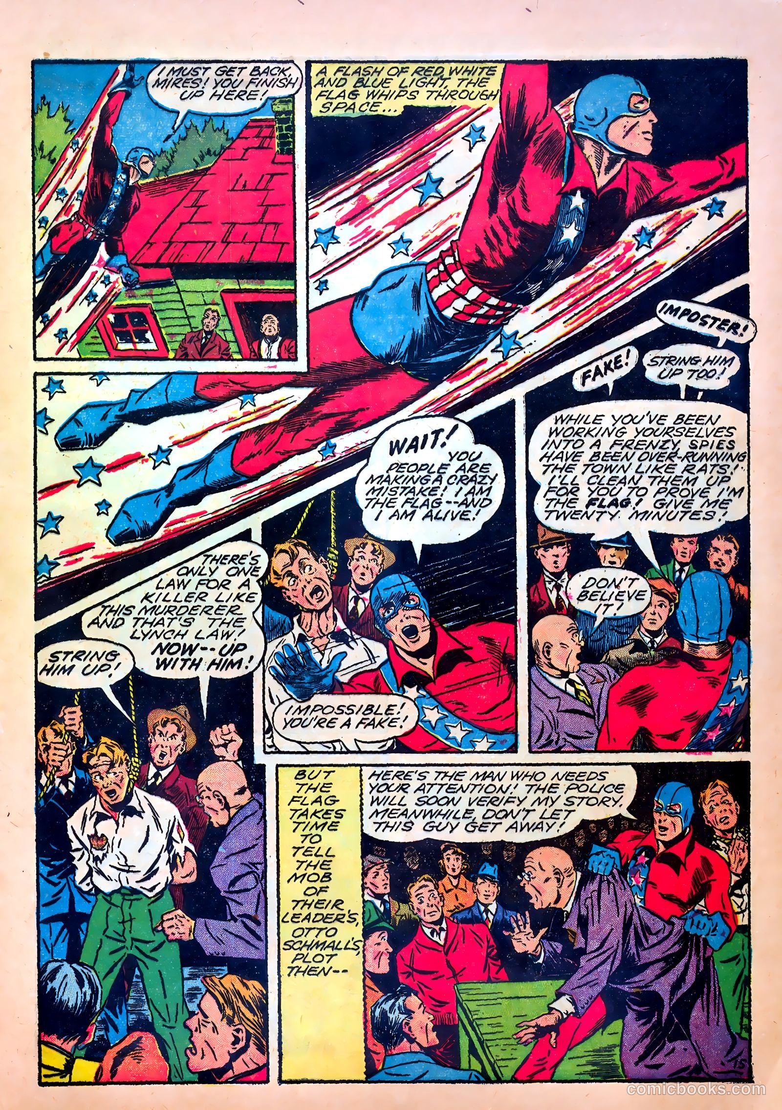 Our Flag Comics #5 (1942) — page 17 of 68