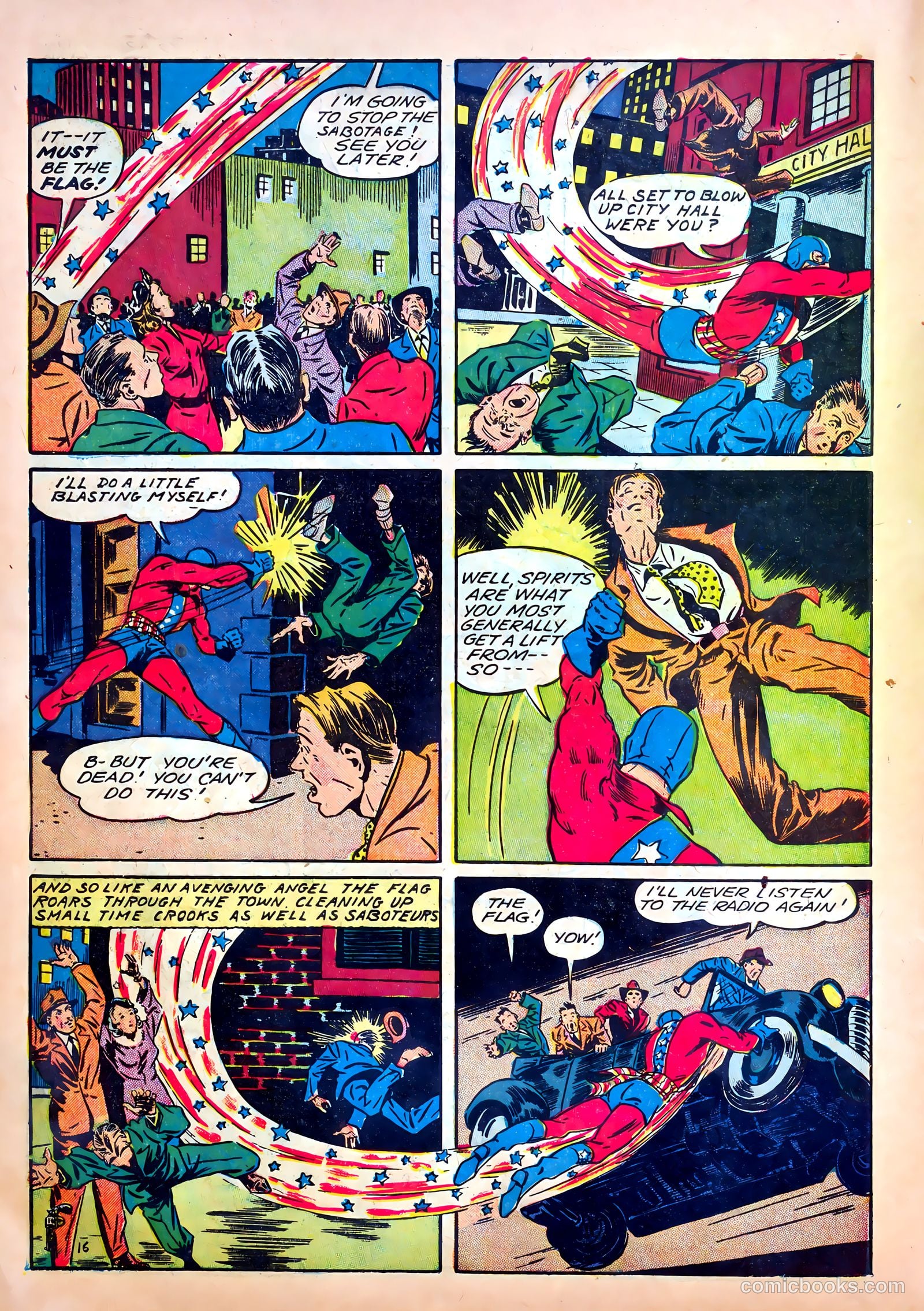 Our Flag Comics #5 (1942) — page 18 of 68