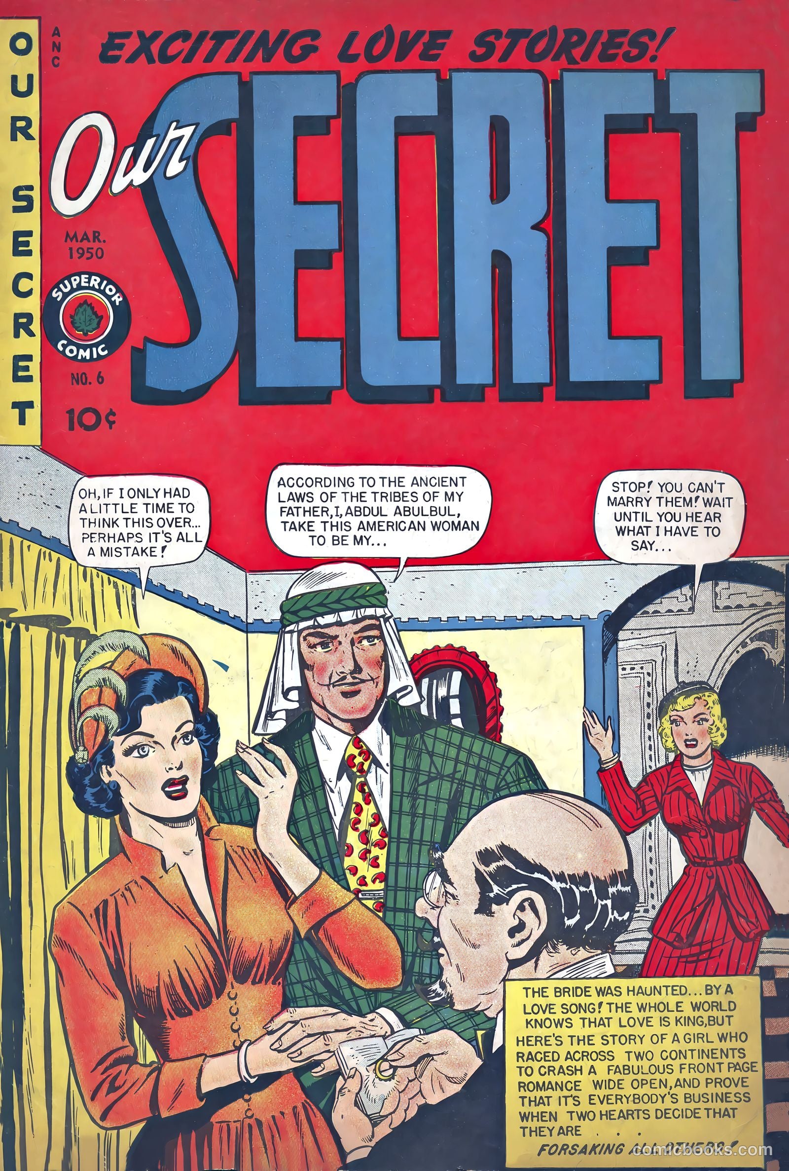 Our Secret #6 cover