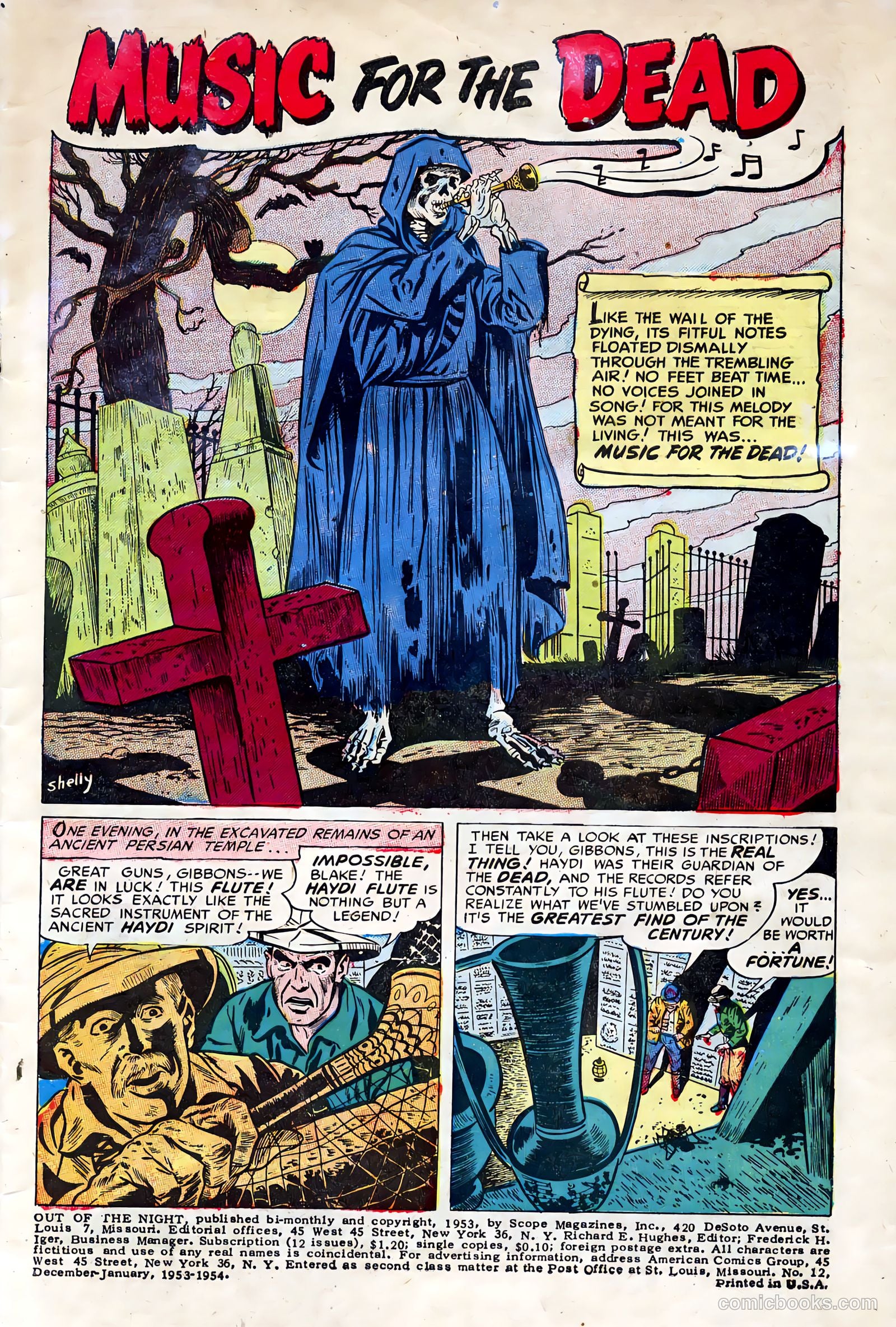 Out of the Night #1 (1953) — page 3 of 36
