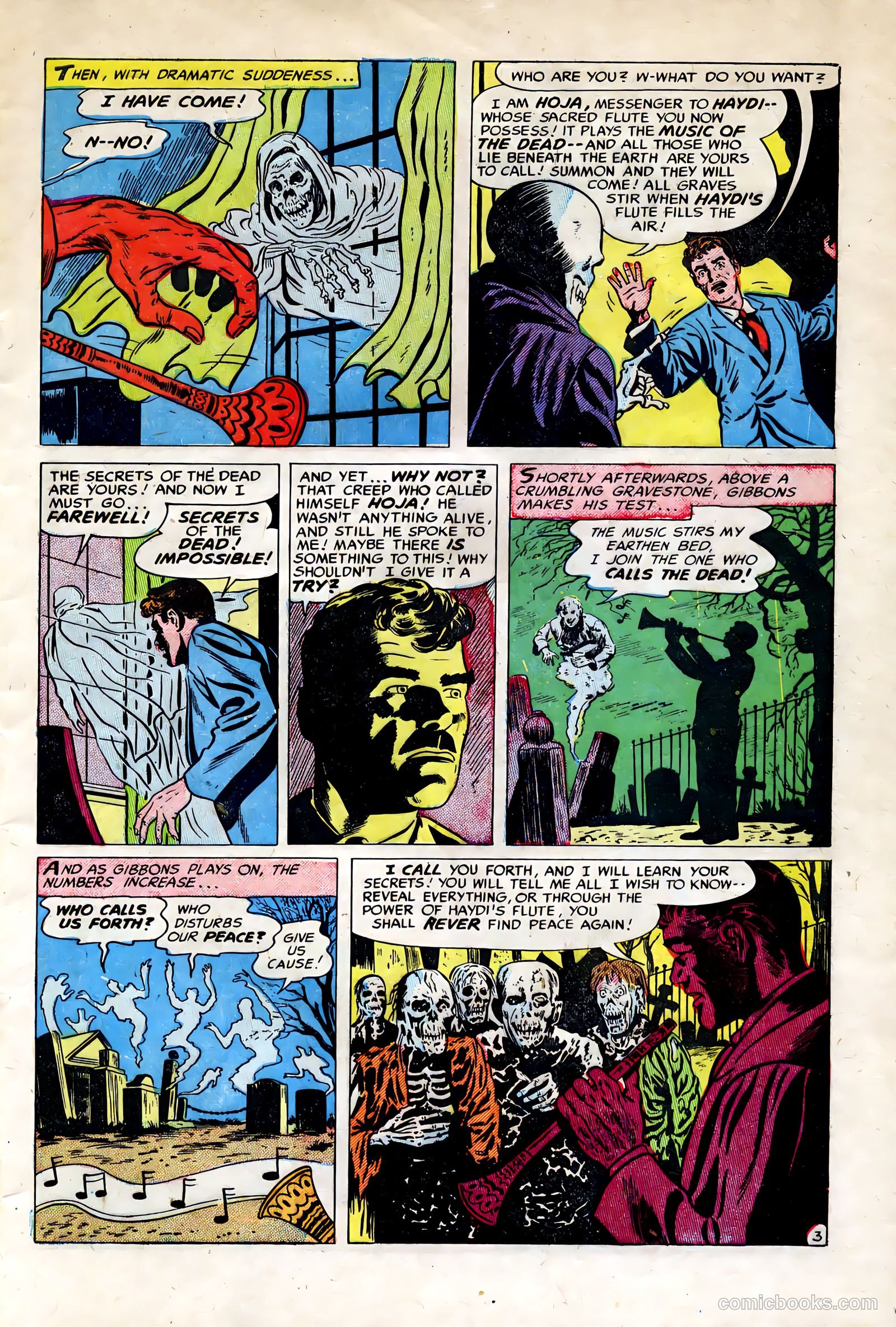 Out of the Night #1 (1953) — page 5 of 36