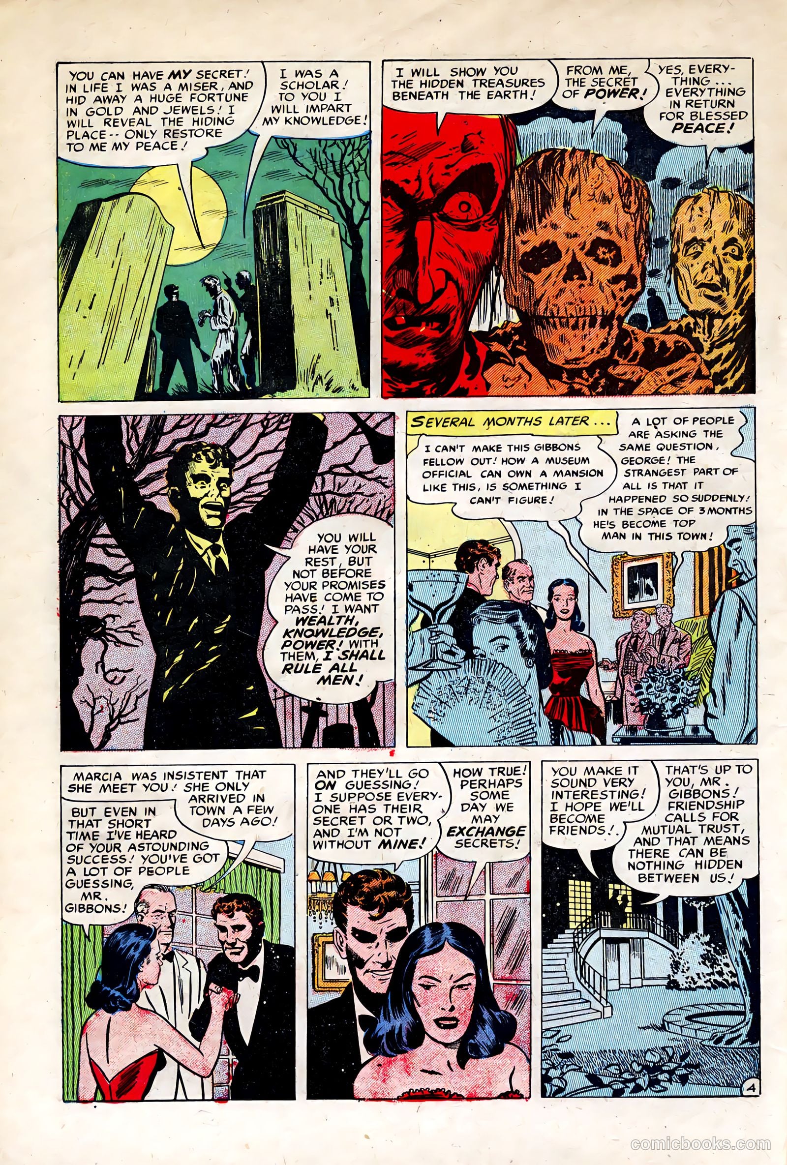Out of the Night #1 (1953) — page 6 of 36