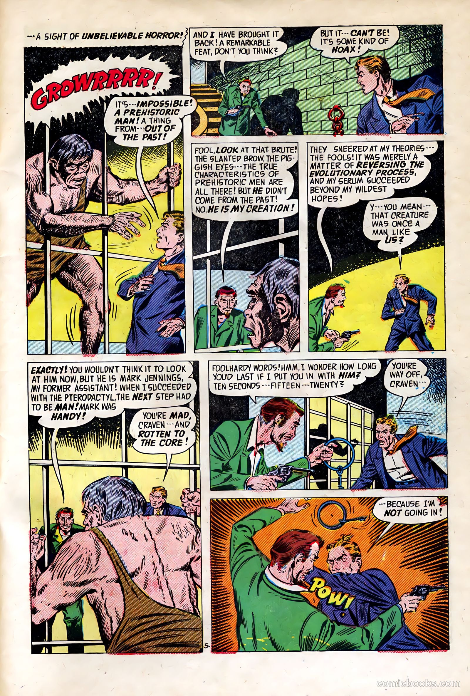 Out of the Night #1 (1953) — page 31 of 36