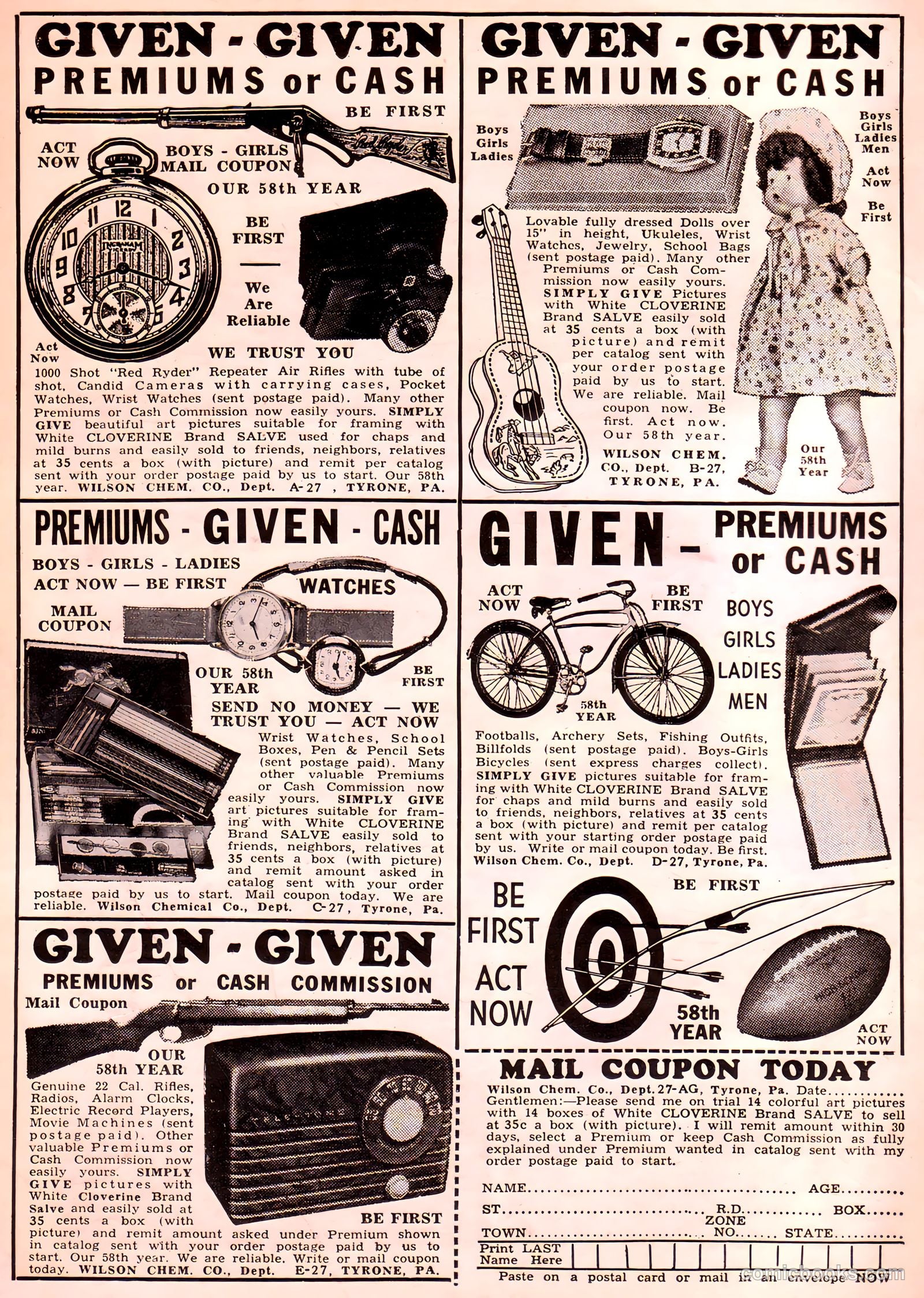 Out of the Night #10 (1953, Creston Publications Corp.) — page 2 of 35