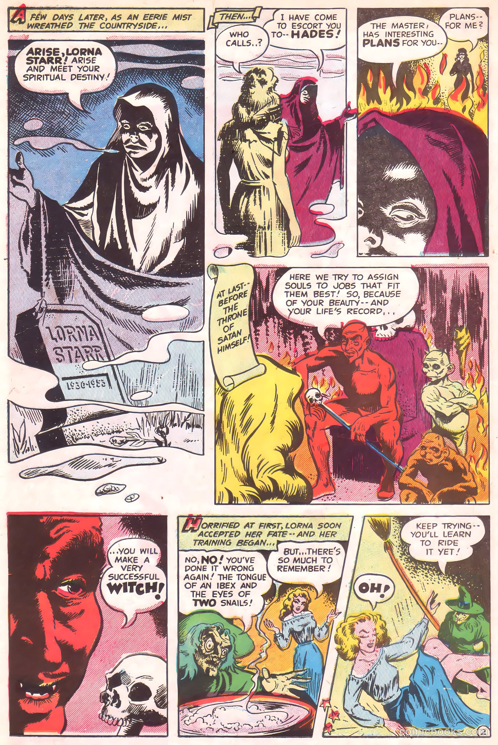 Out of the Night #10 (1953, Creston Publications Corp.) — page 12 of 35