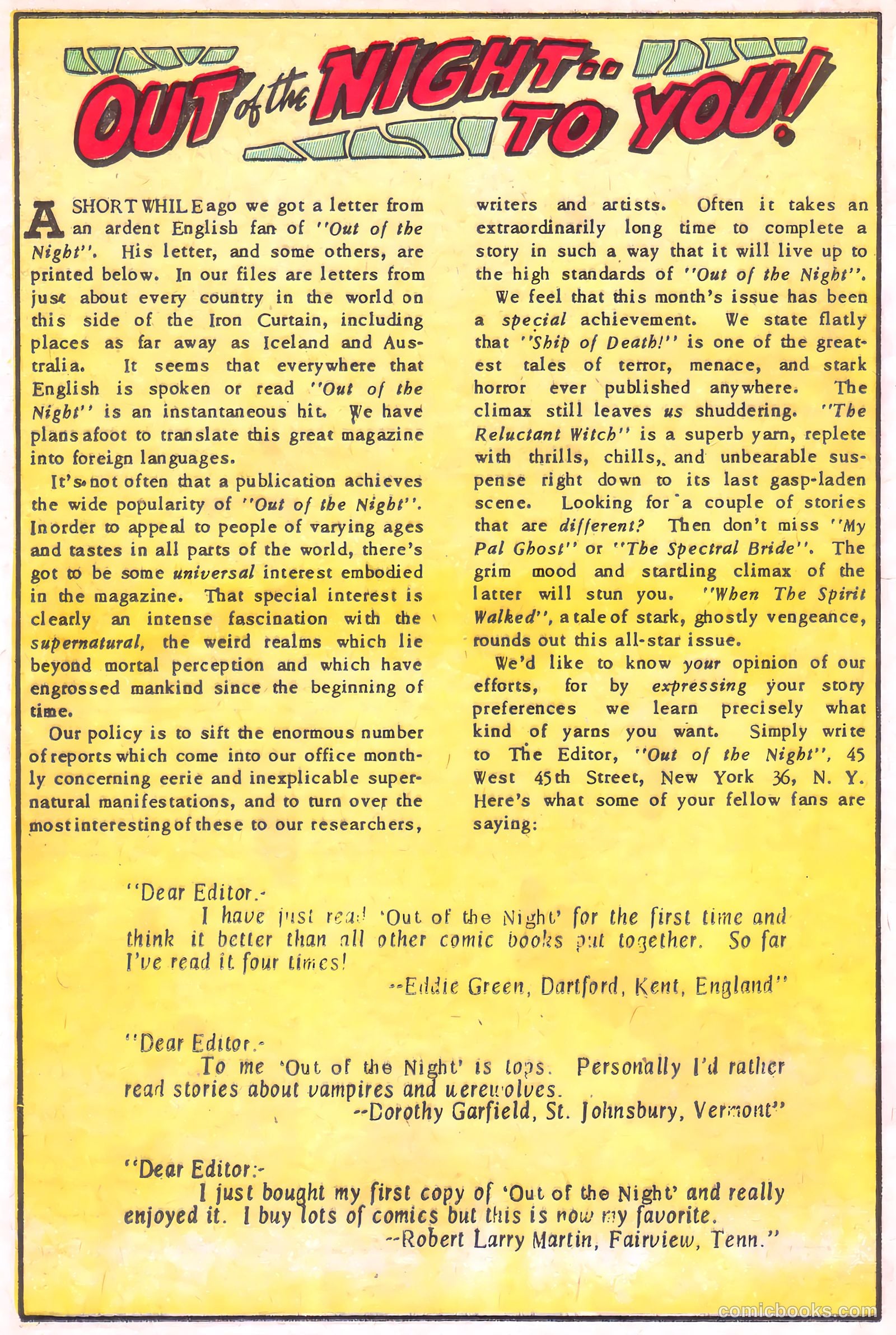 Out of the Night #10 (1953, Creston Publications Corp.) — page 18 of 35